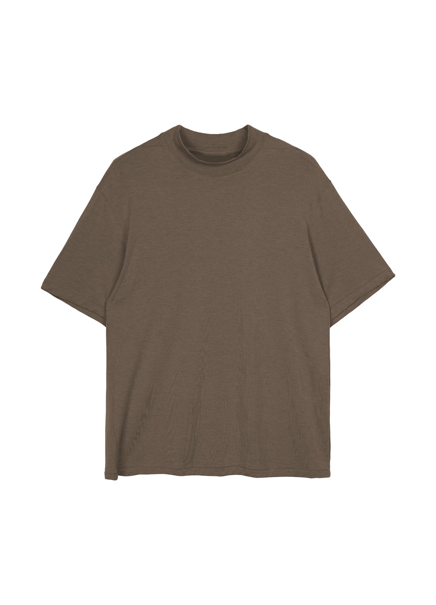 Merino Mock Neck Tee
