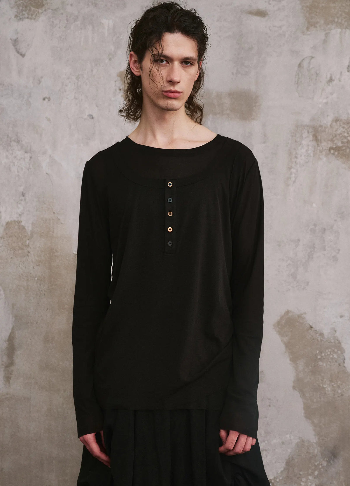 Mock Layer Long Sleeve