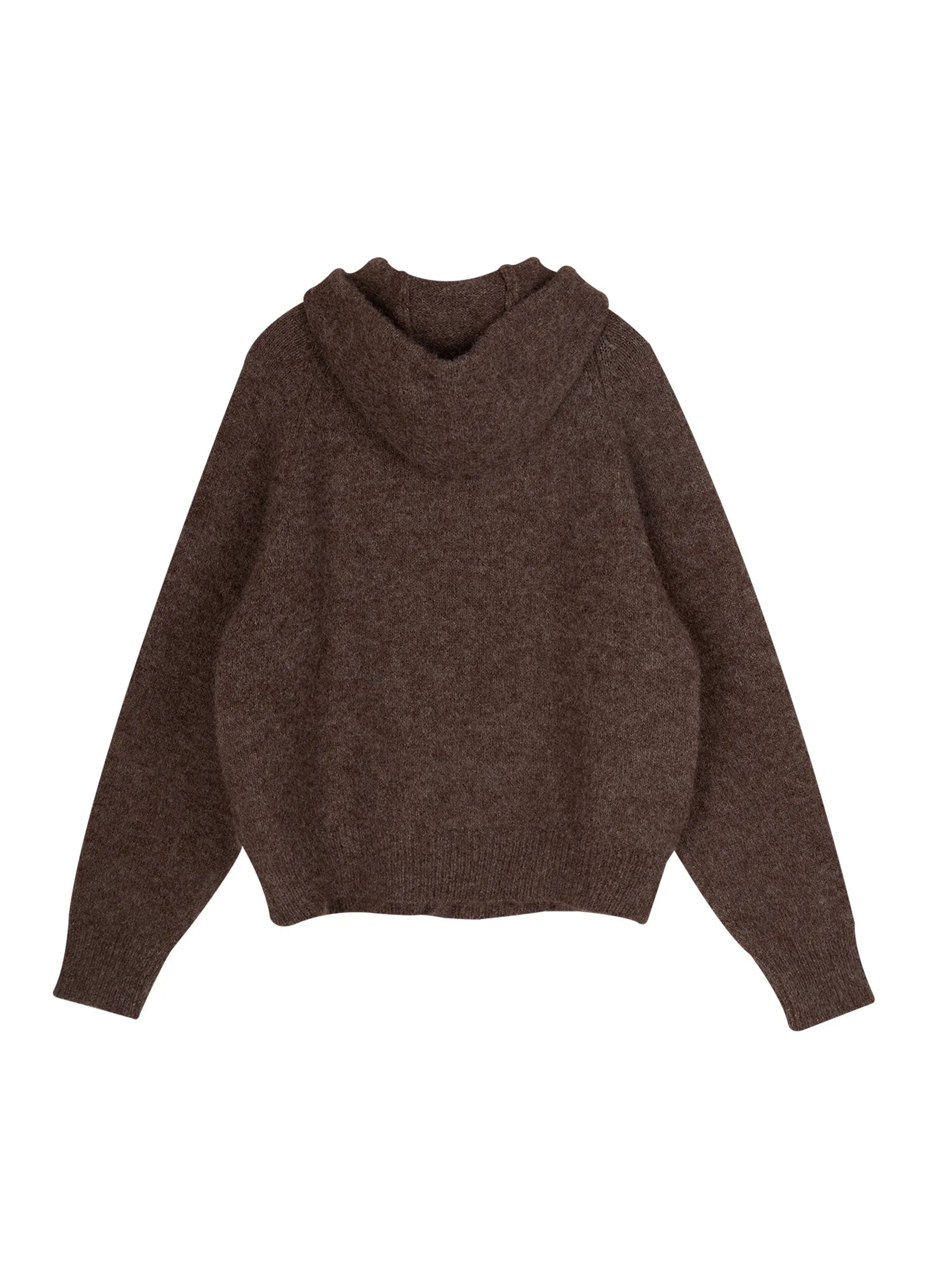 Mohair Button Hoodie – VERSEAS Mohair Button Hoodie – VERSEAS
