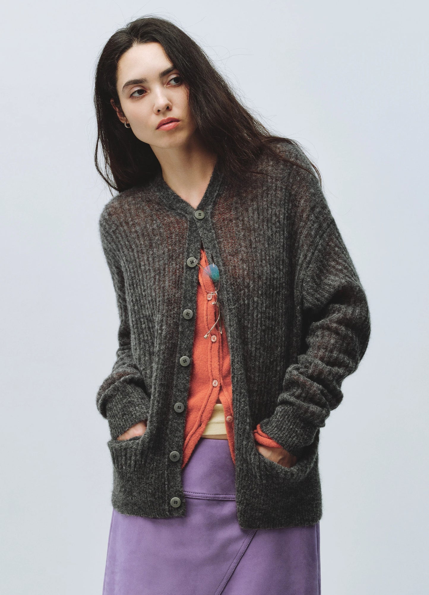 Mohair Cardigan