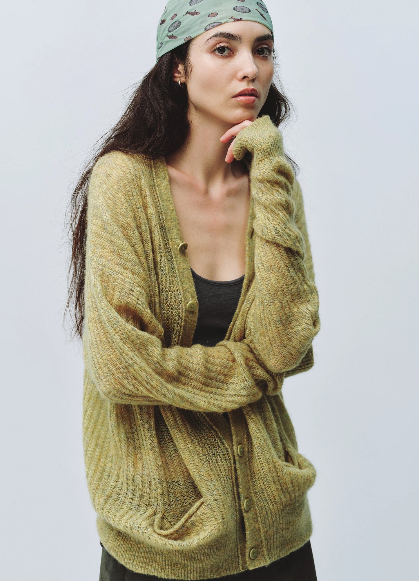 Mohair Cardigan