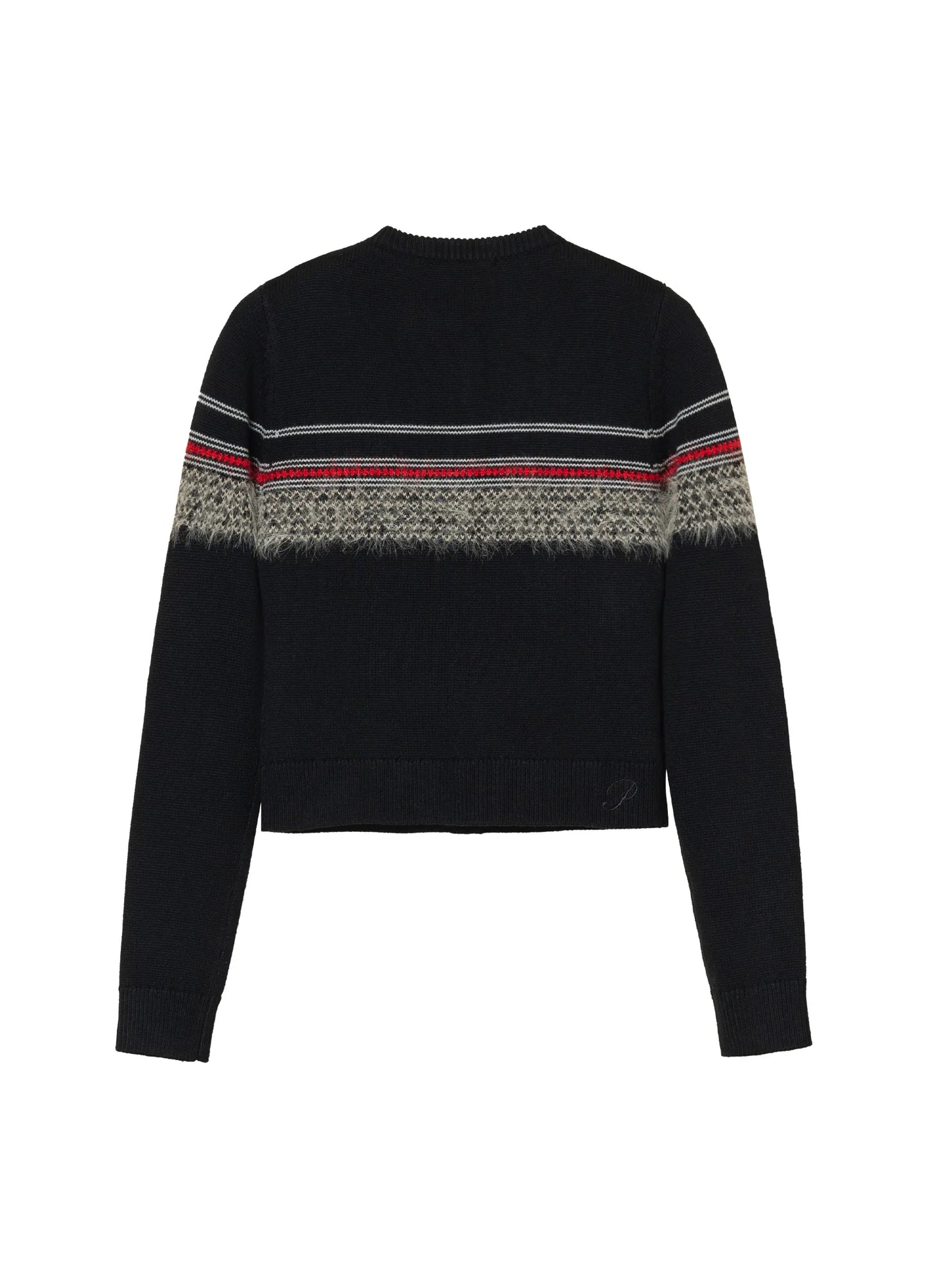 Mohair Design Cardigan - Fitted