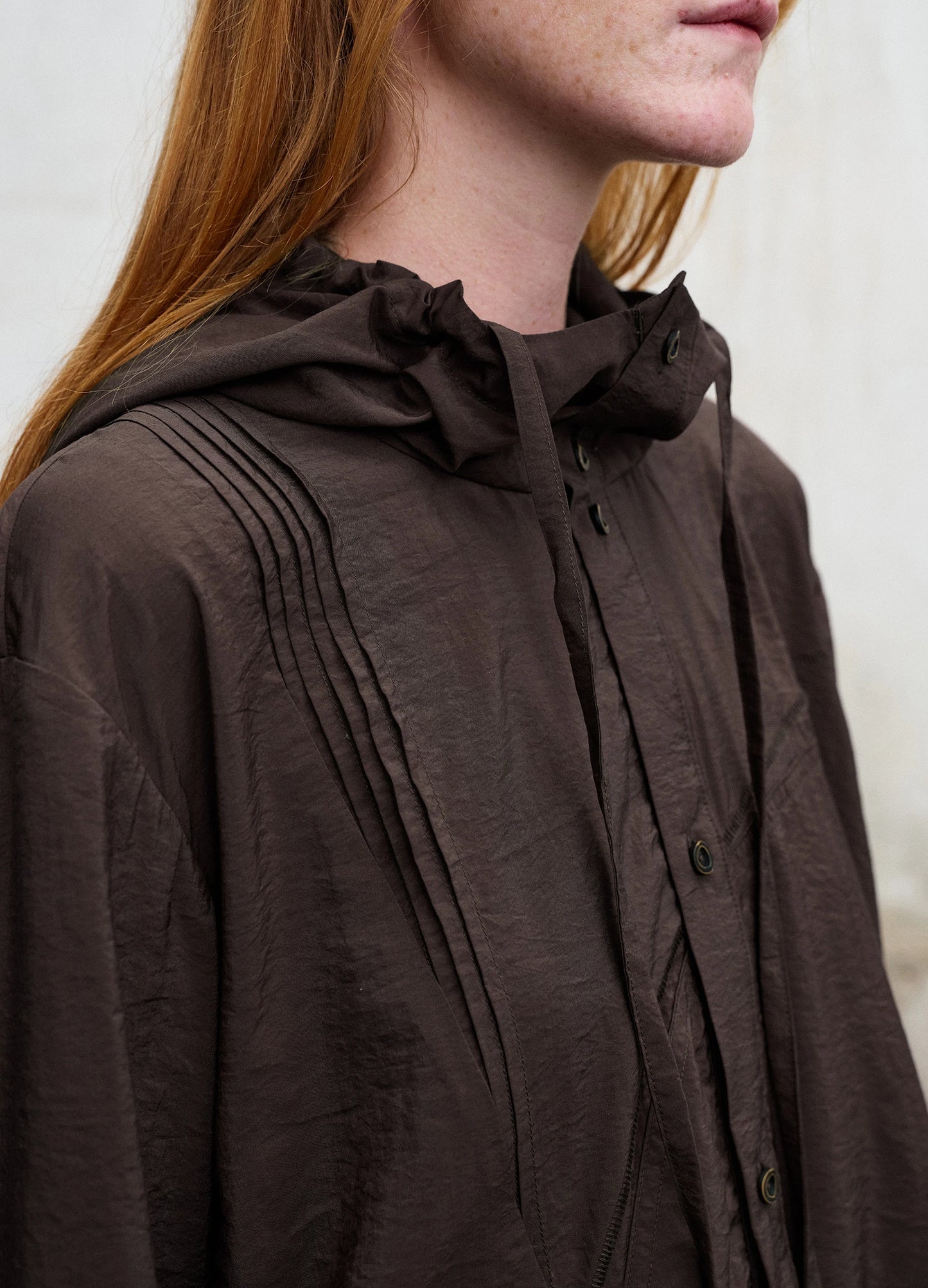 Dark Hooded Shirt