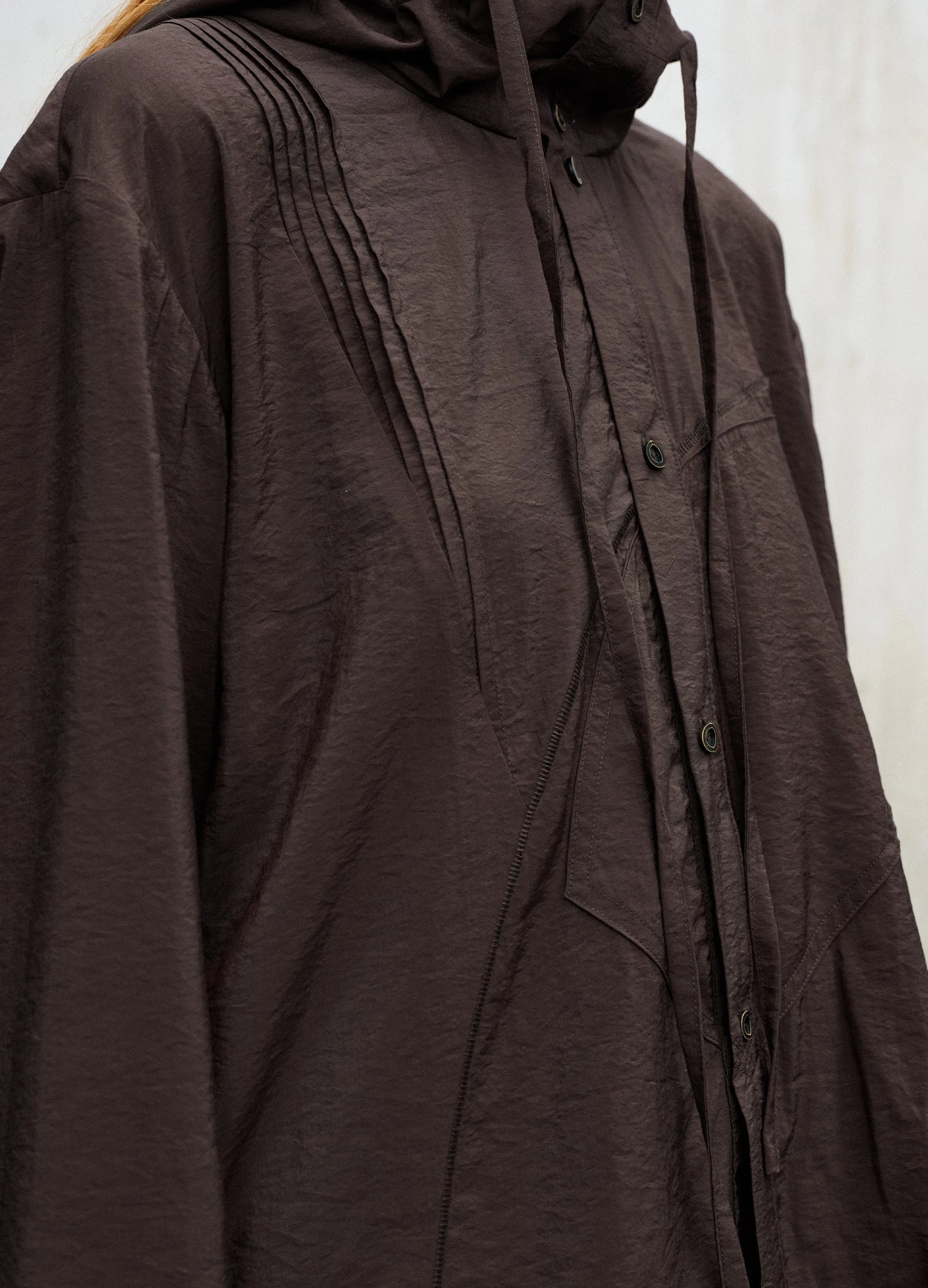 Dark Hooded Shirt