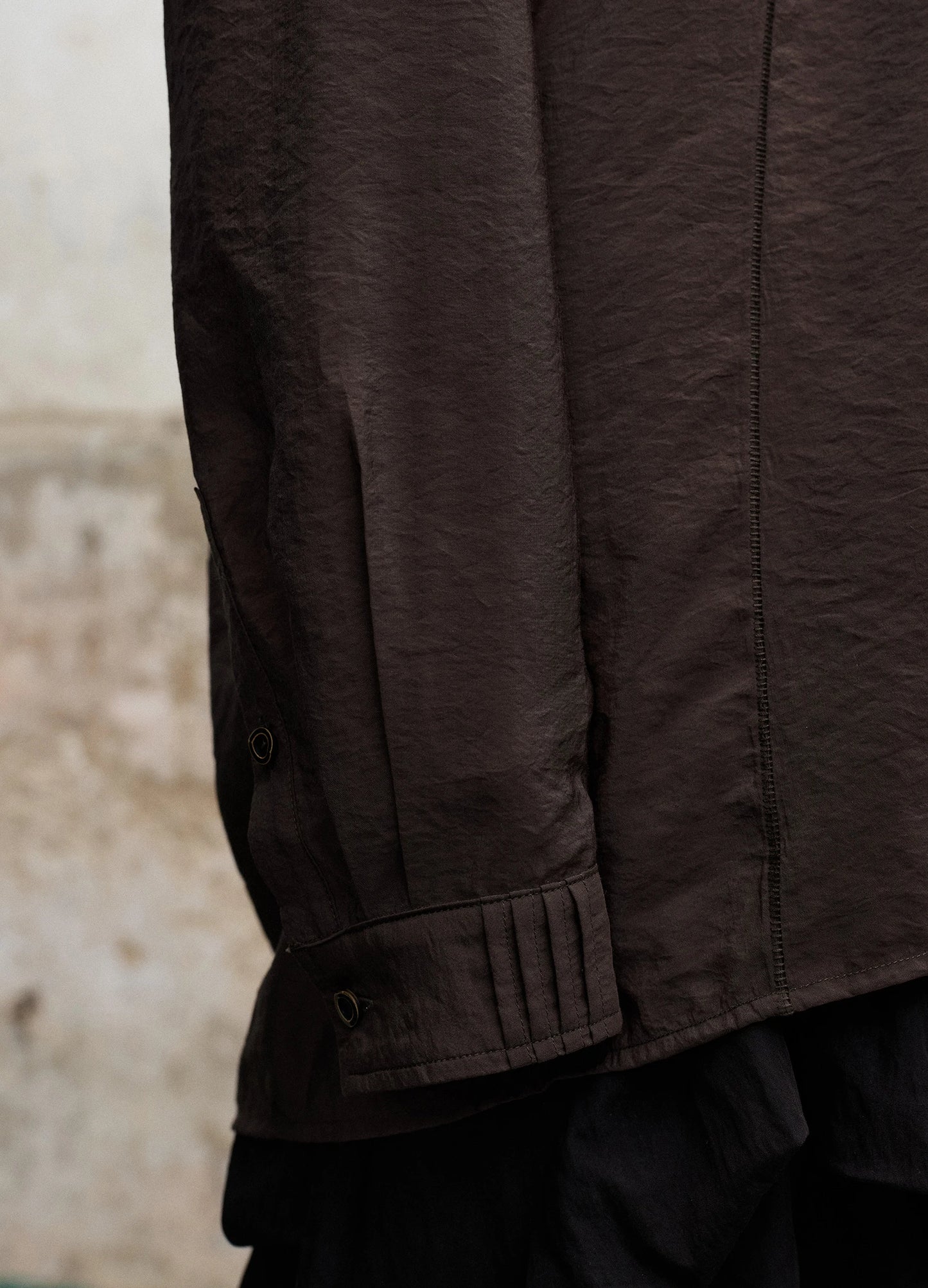 Dark Hooded Shirt