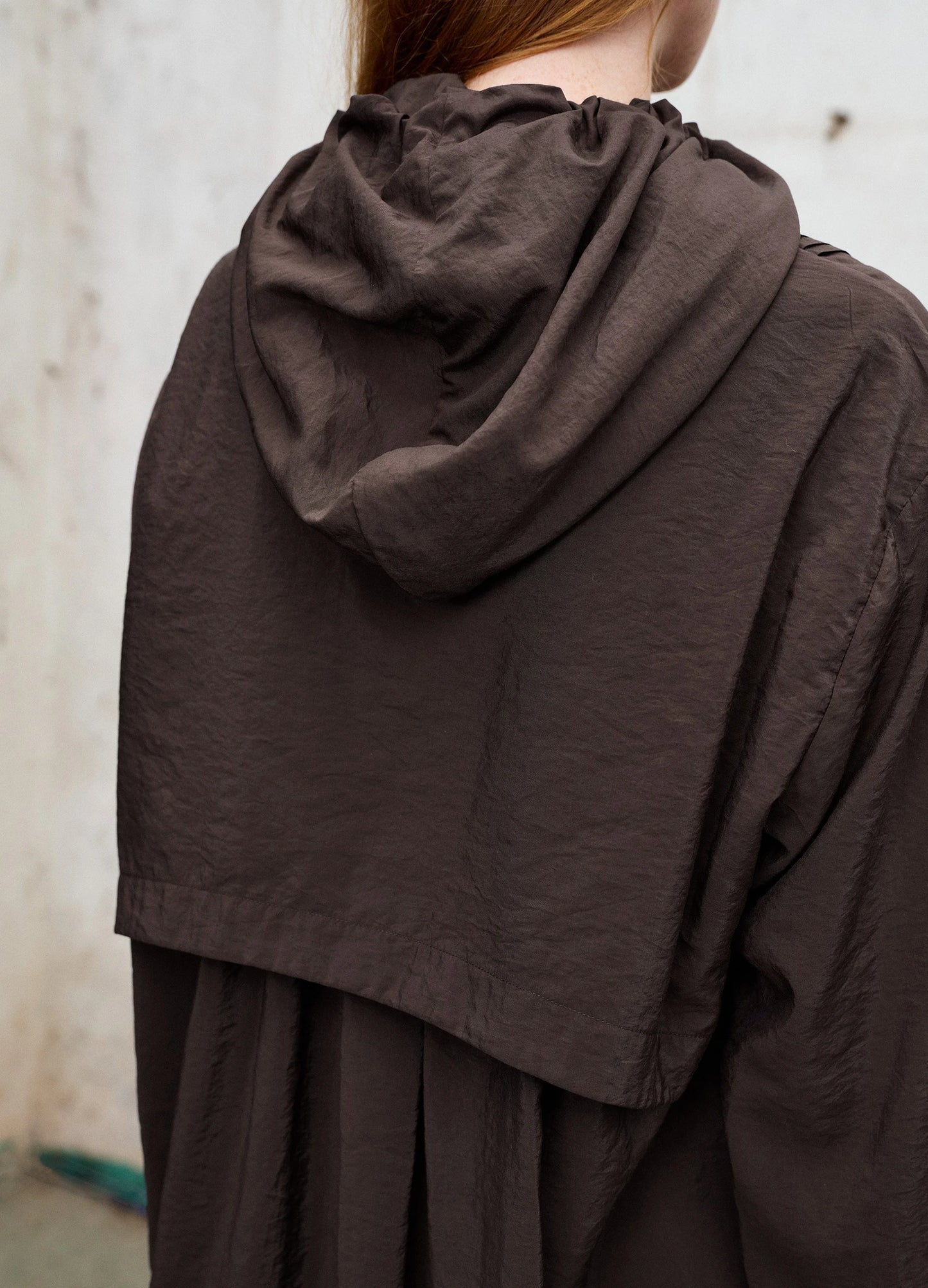 Dark Hooded Shirt