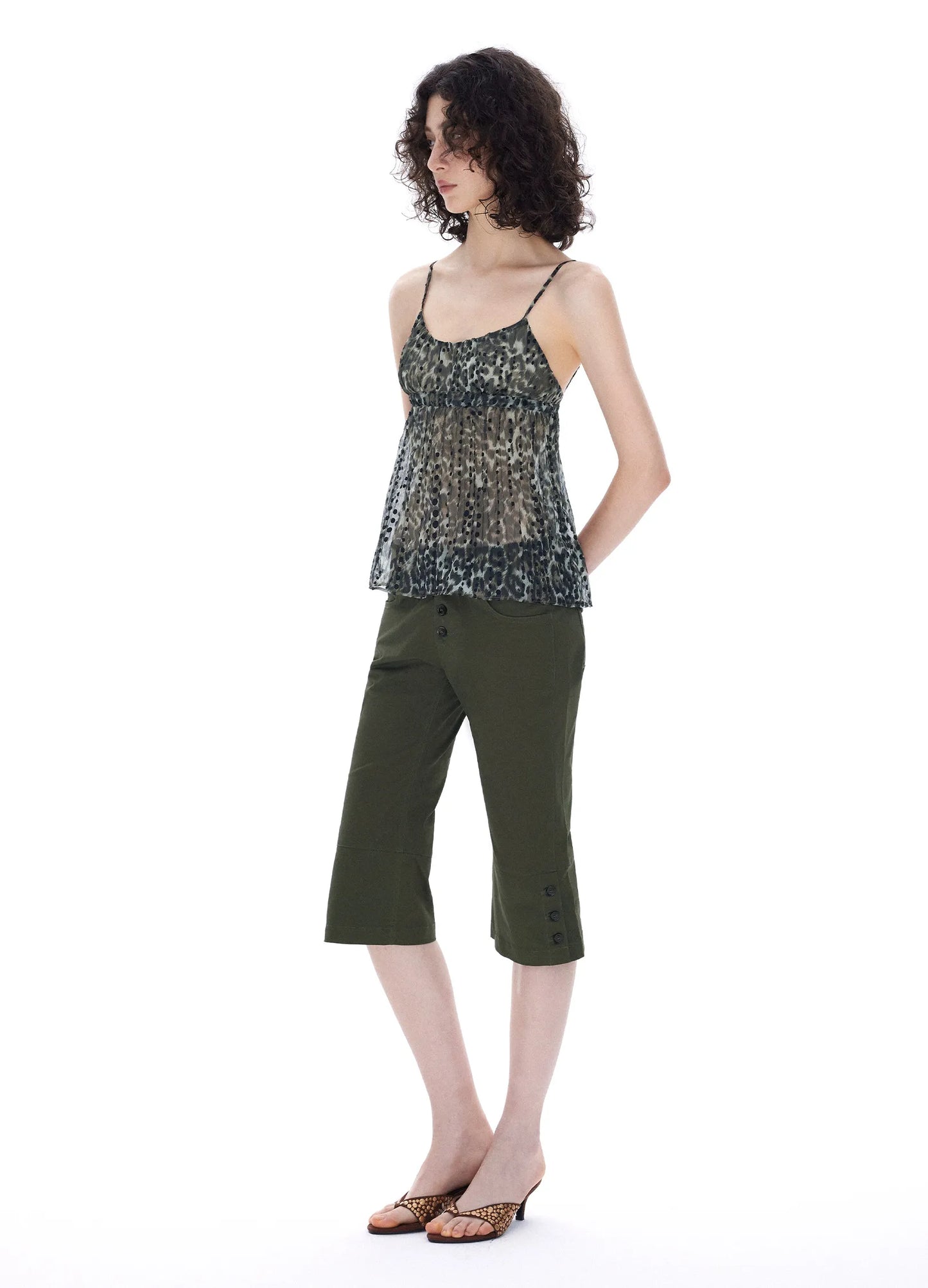 Moss Capris