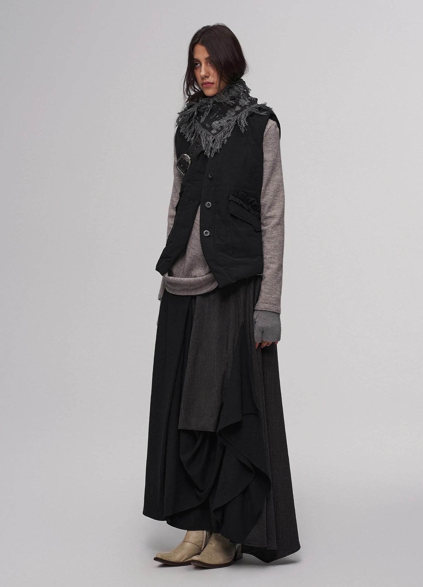 Multi-Texture Shawl