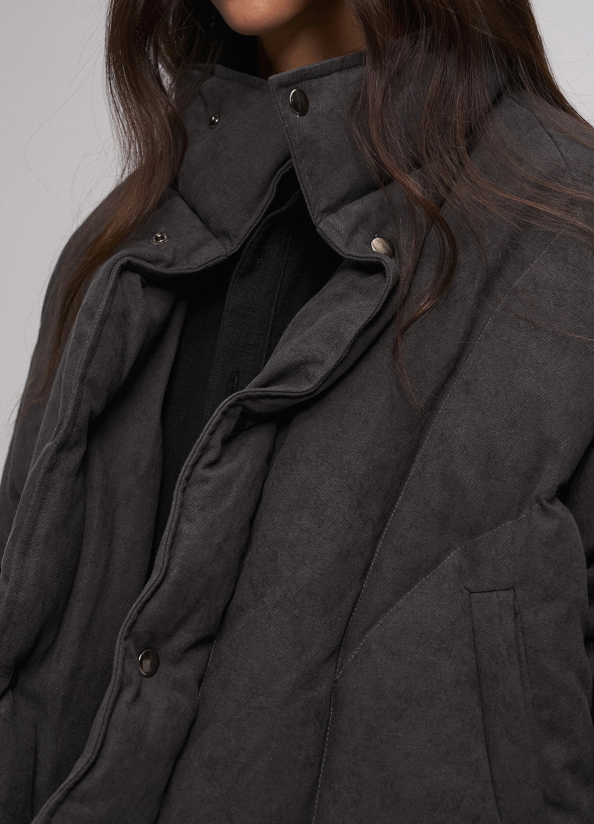 Offset Collar Offset Collar Puffer – VERSEAS