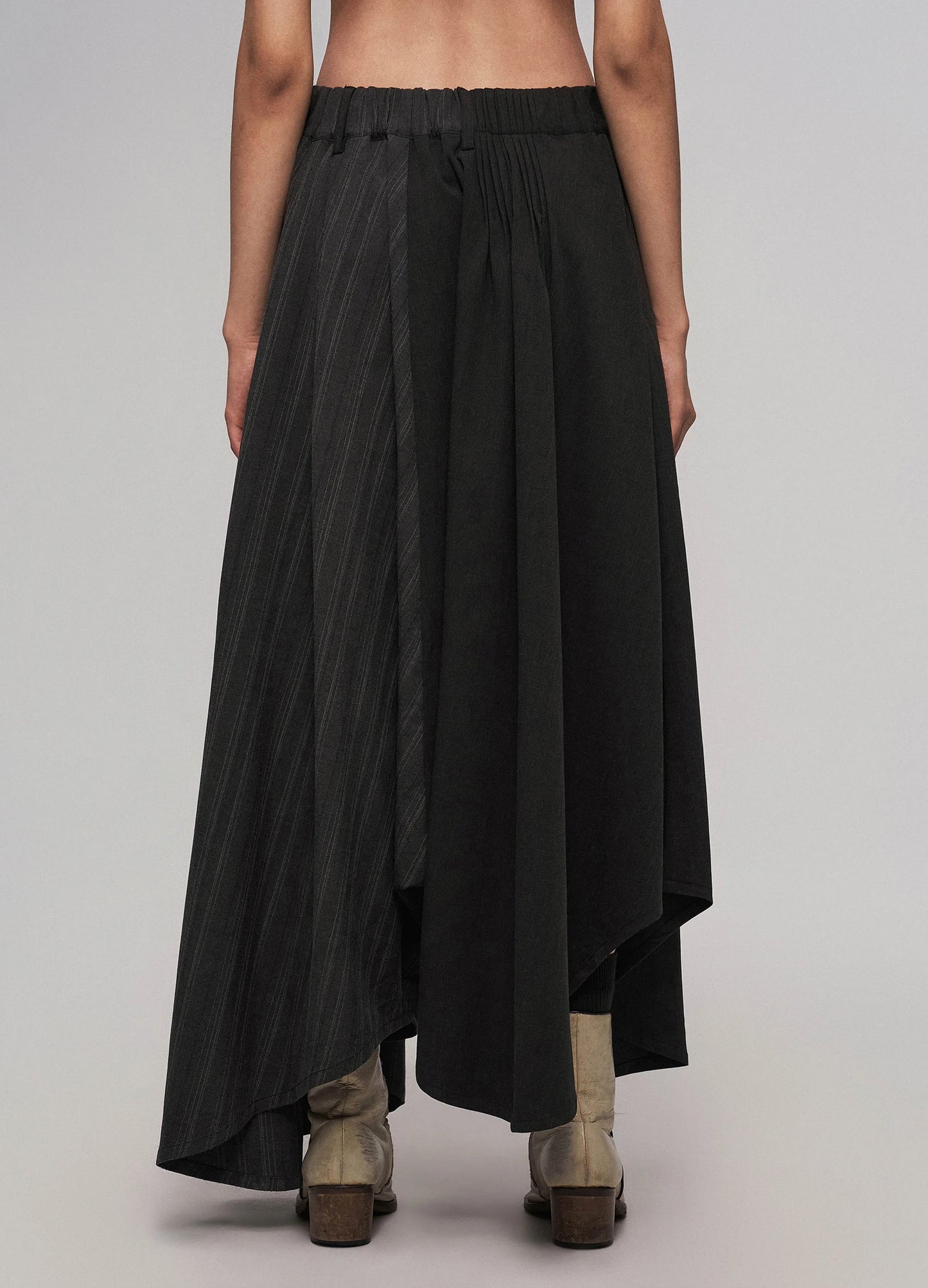 Offset Pleat Trousers