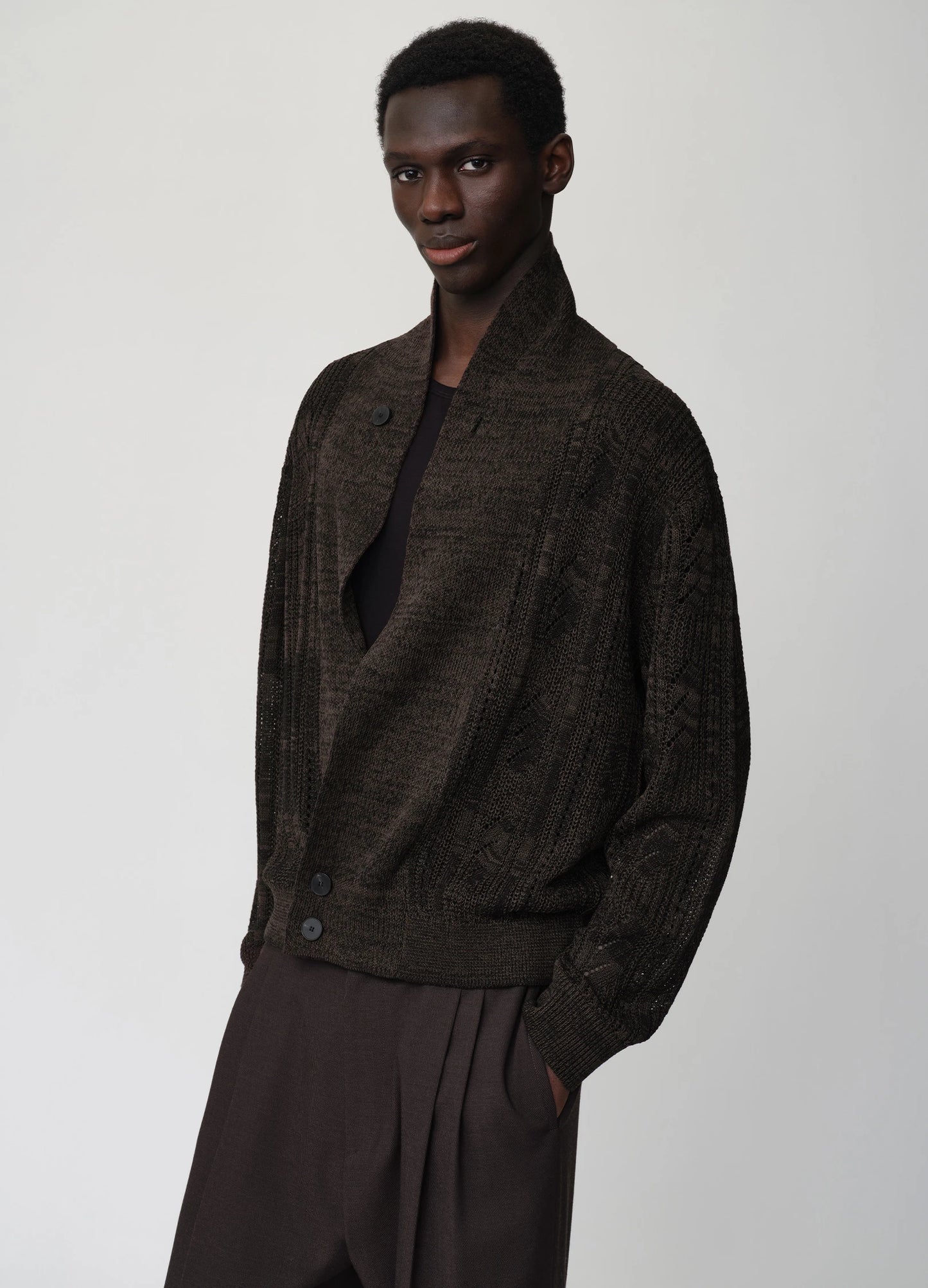 Open Knit Cardigan