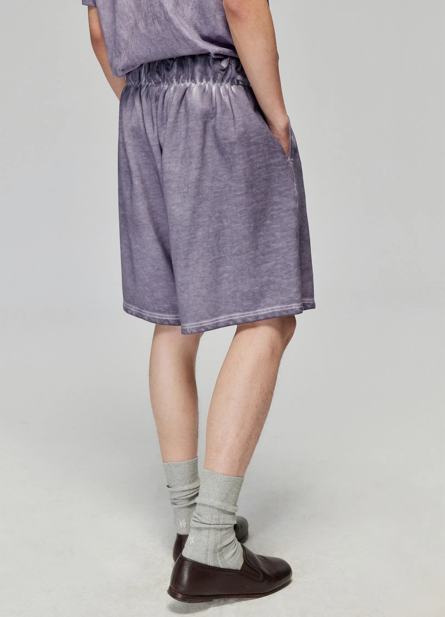 Overdyed Loose Shorts