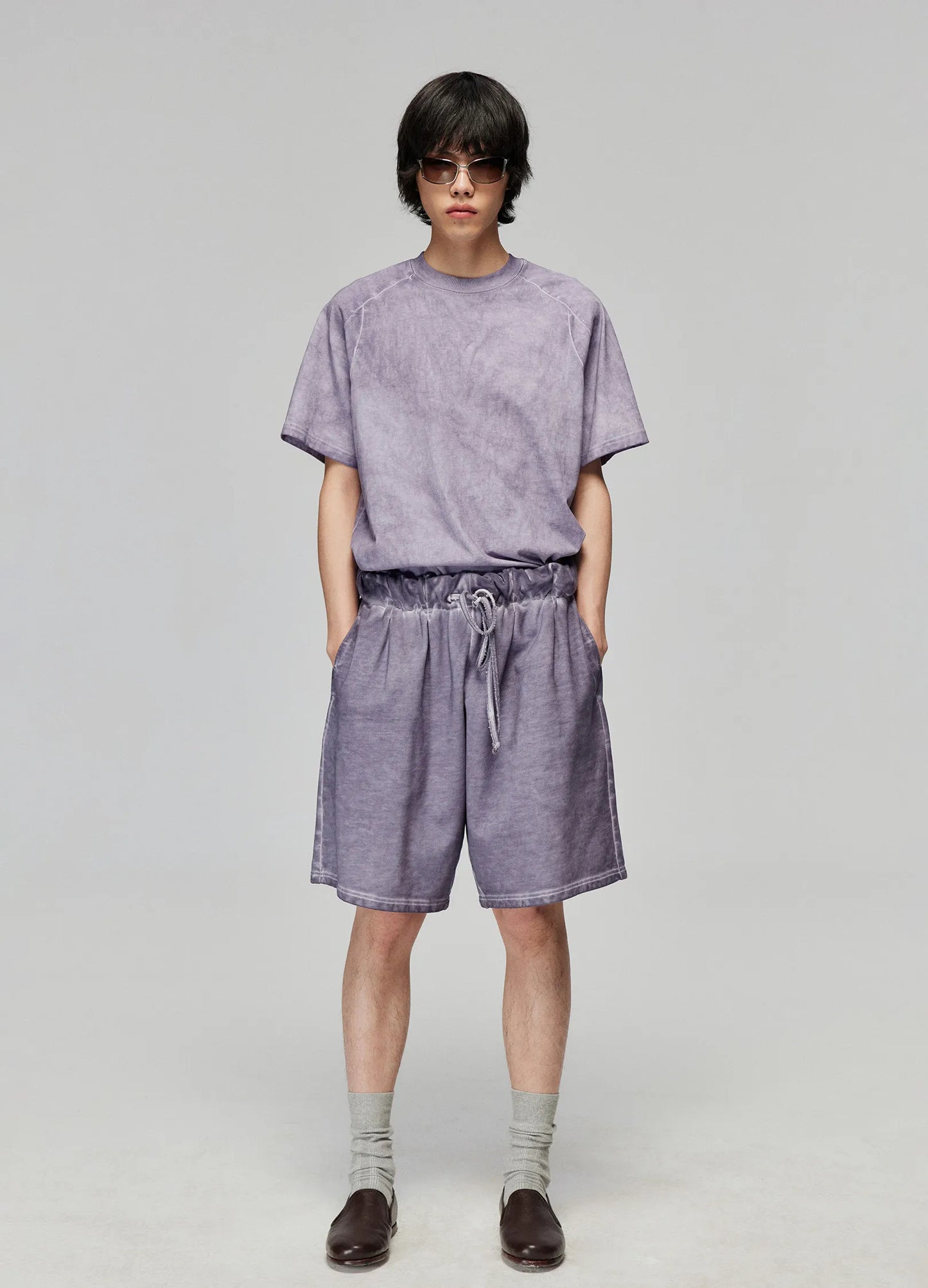 Overdyed Loose Shorts