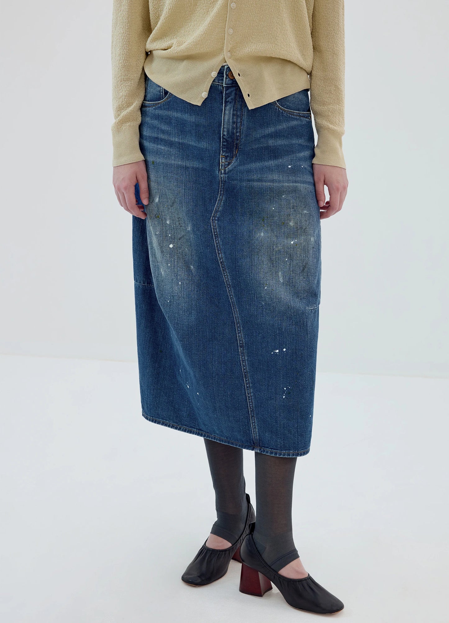 Paint Splatter Skirt