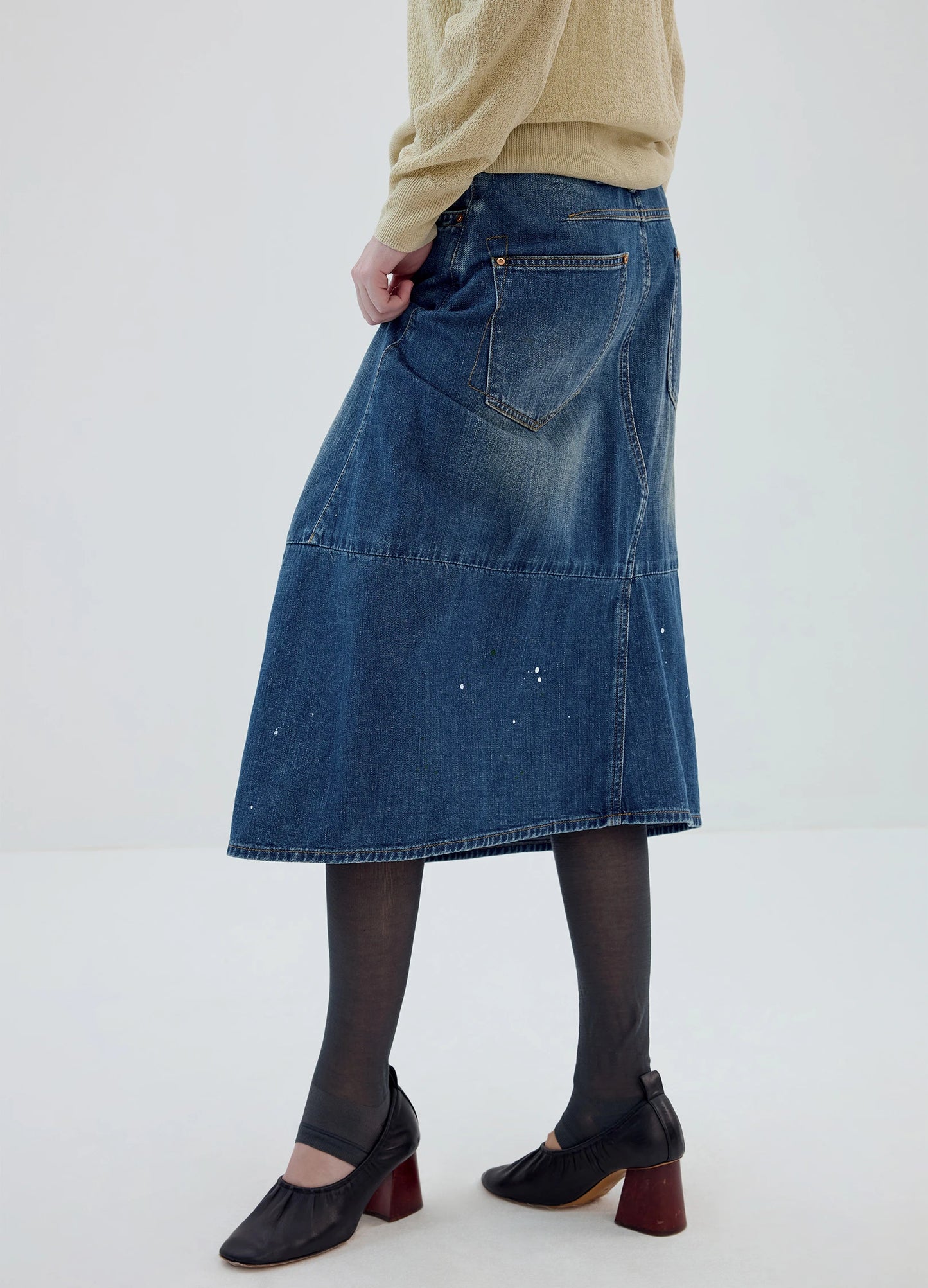 Paint Splatter Skirt