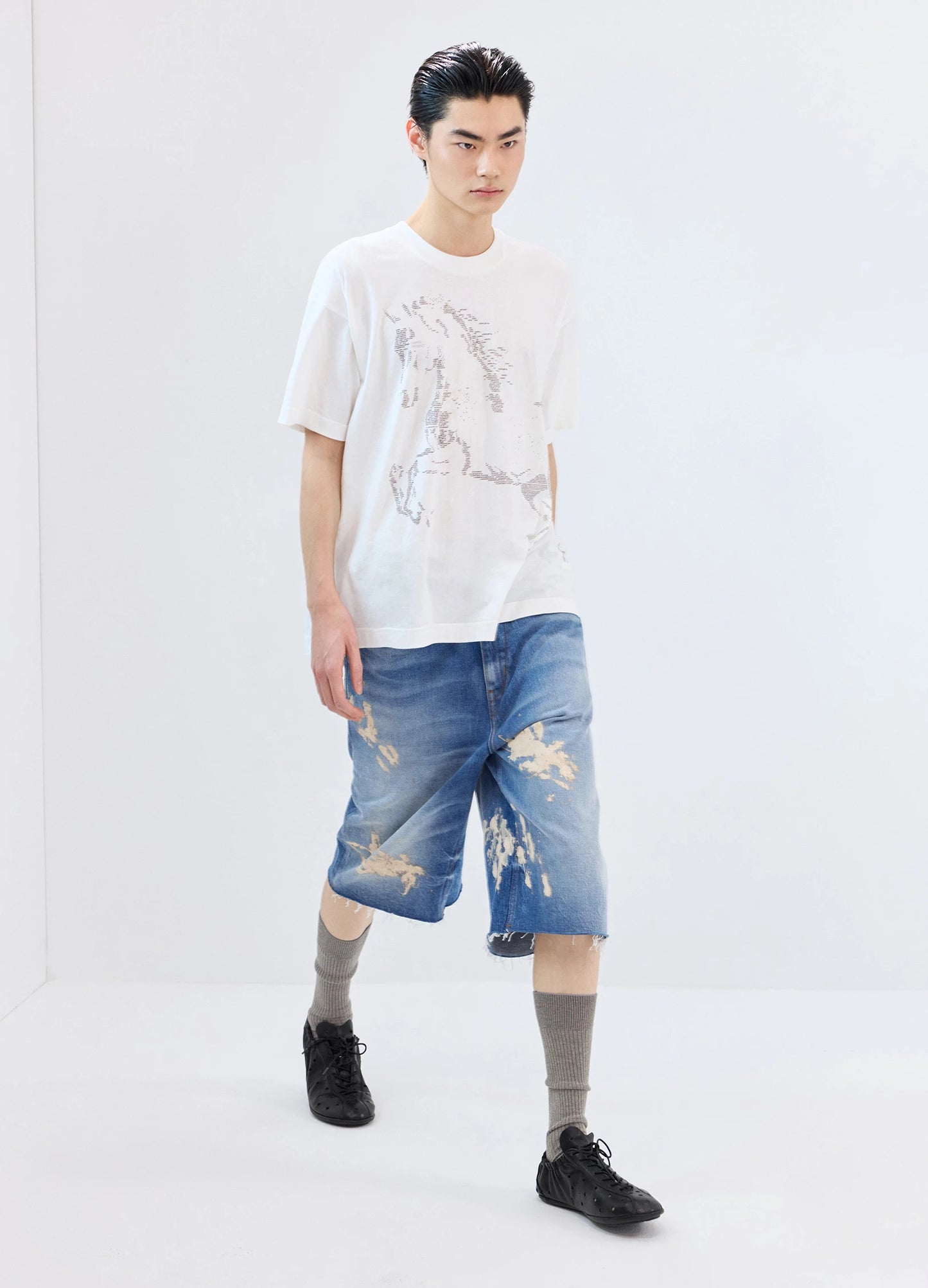 Painter Denim Shorts