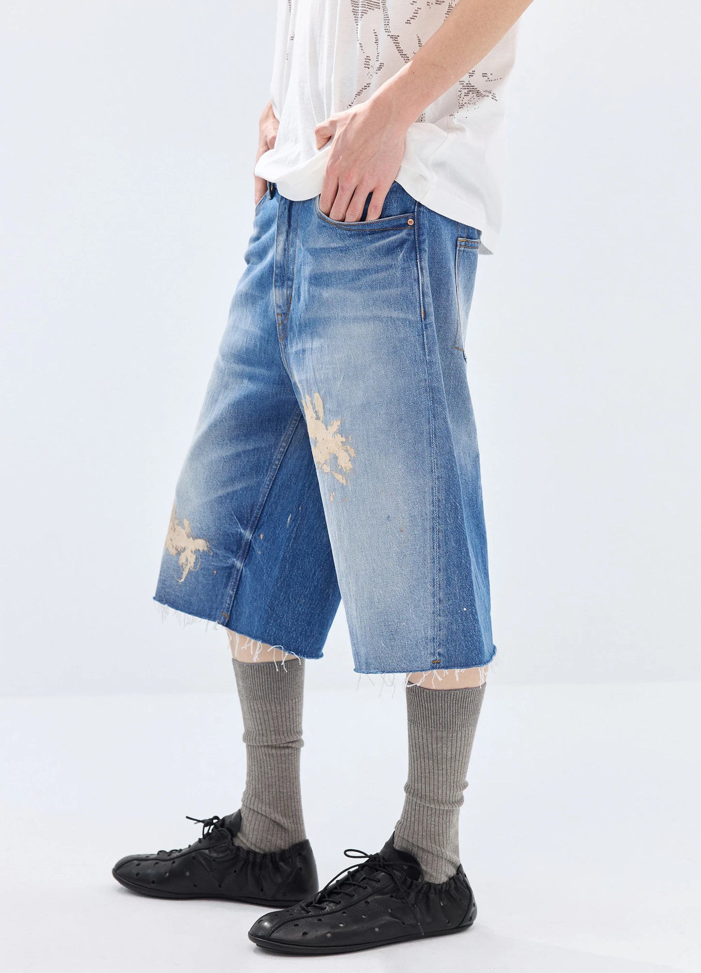 Painter Denim Shorts