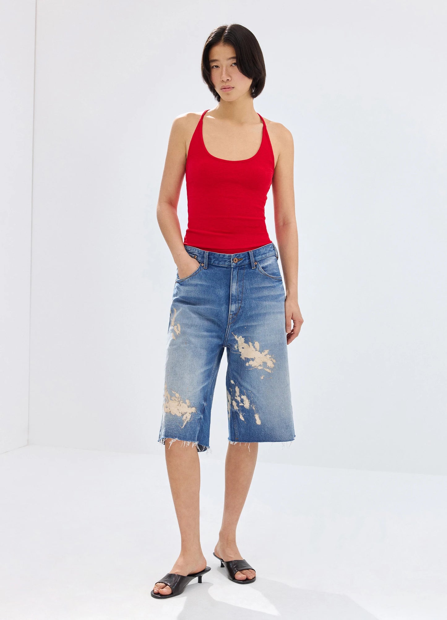 Painter Denim Shorts