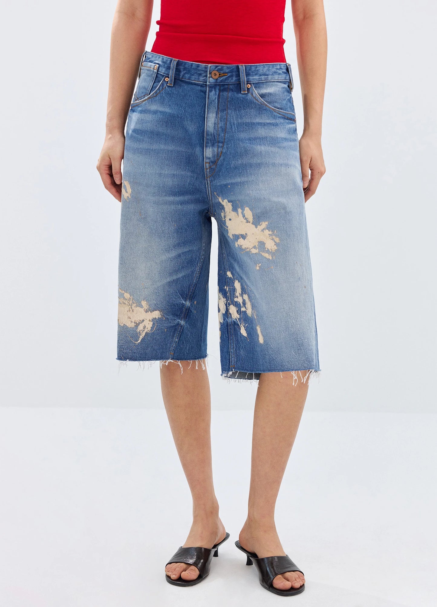Painter Denim Shorts