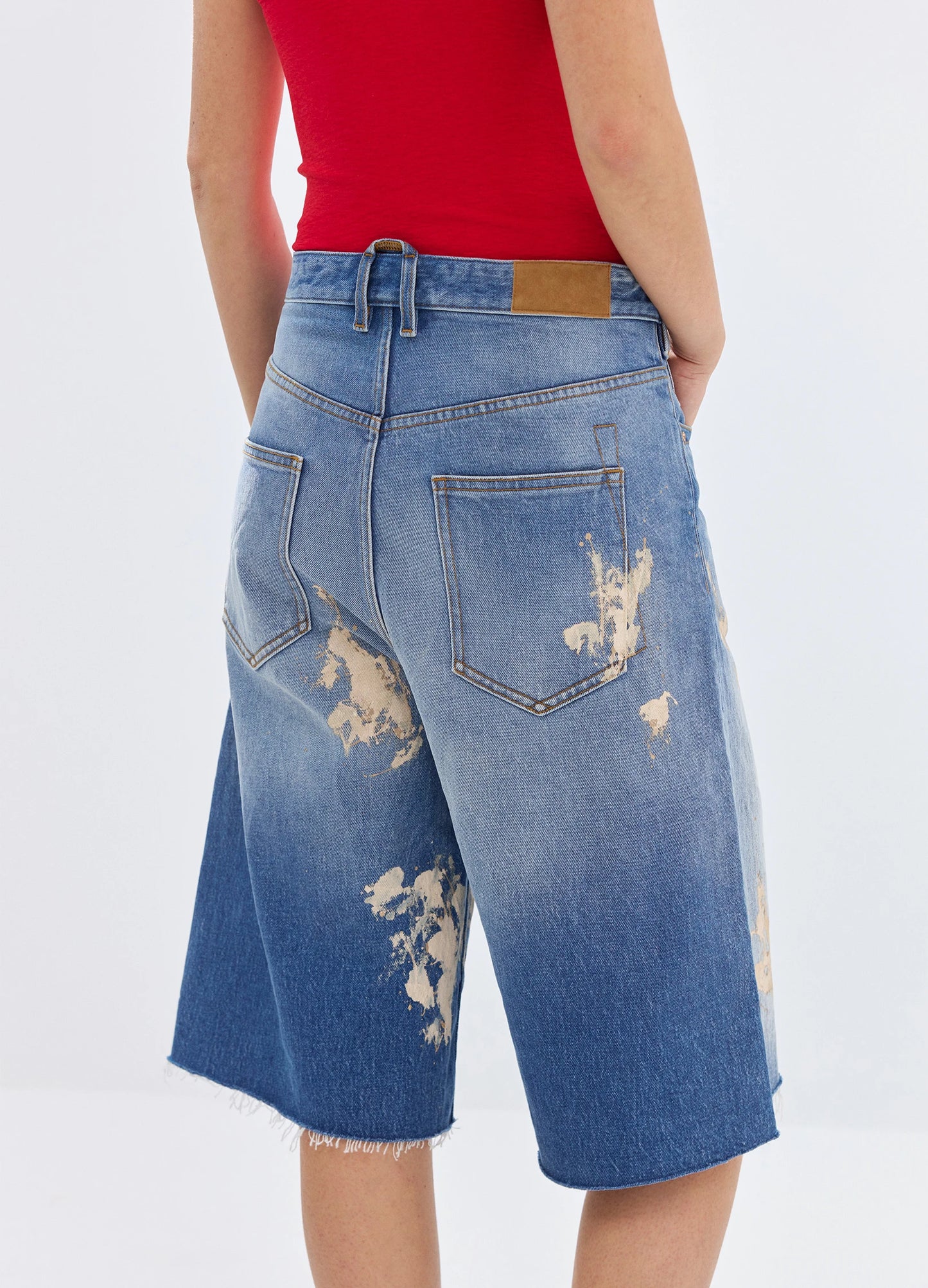 Painter Denim Shorts
