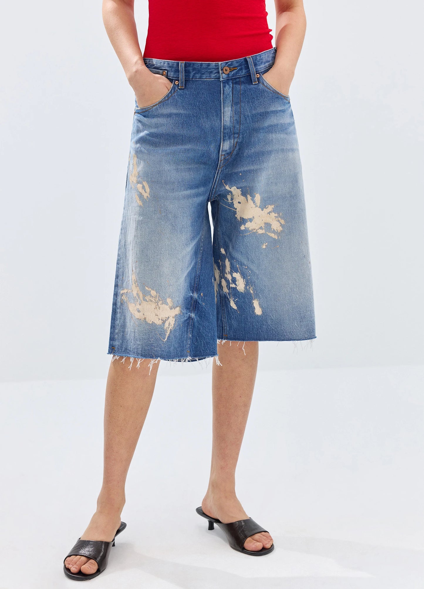 Painter Denim Shorts
