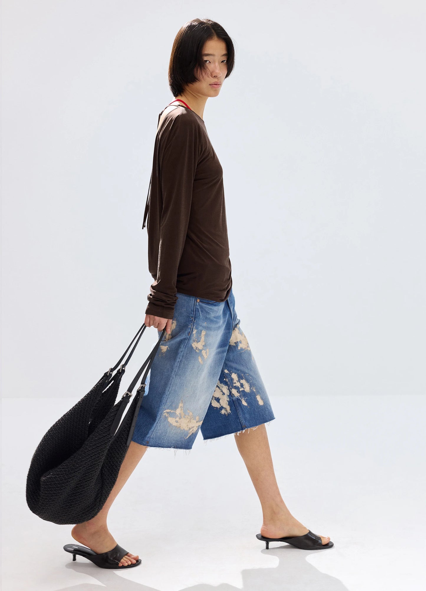 Painter Denim Shorts