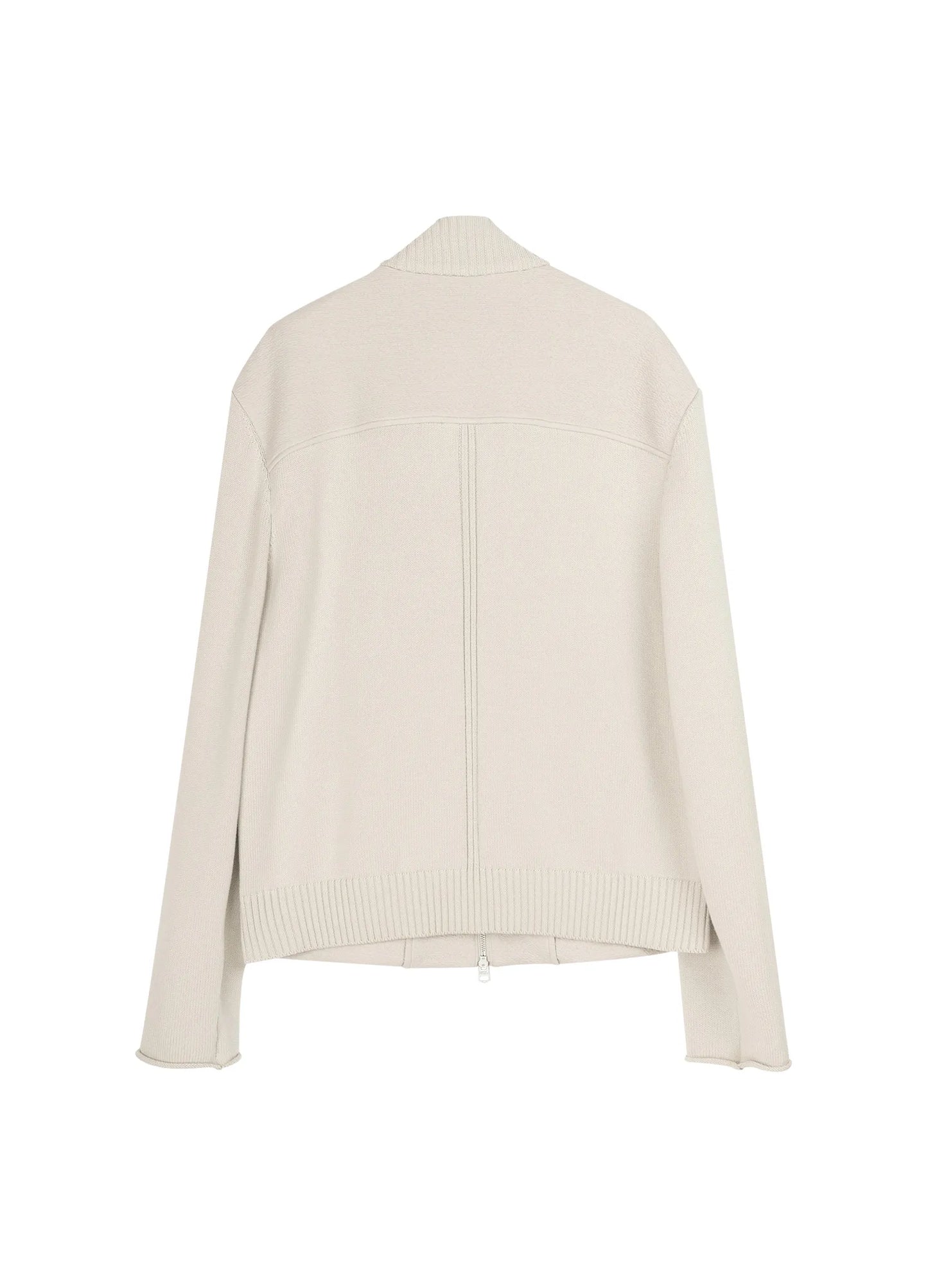Paneled Knit Jacket