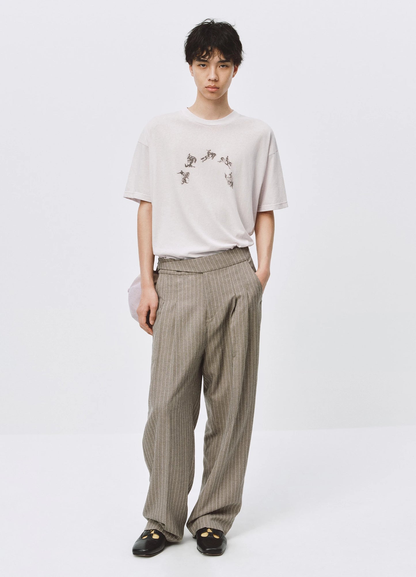Pinstripe Gurkha Trousers