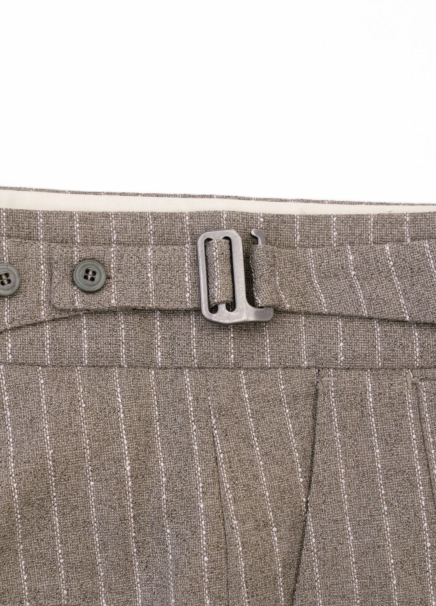 Pinstripe Gurkha Trousers