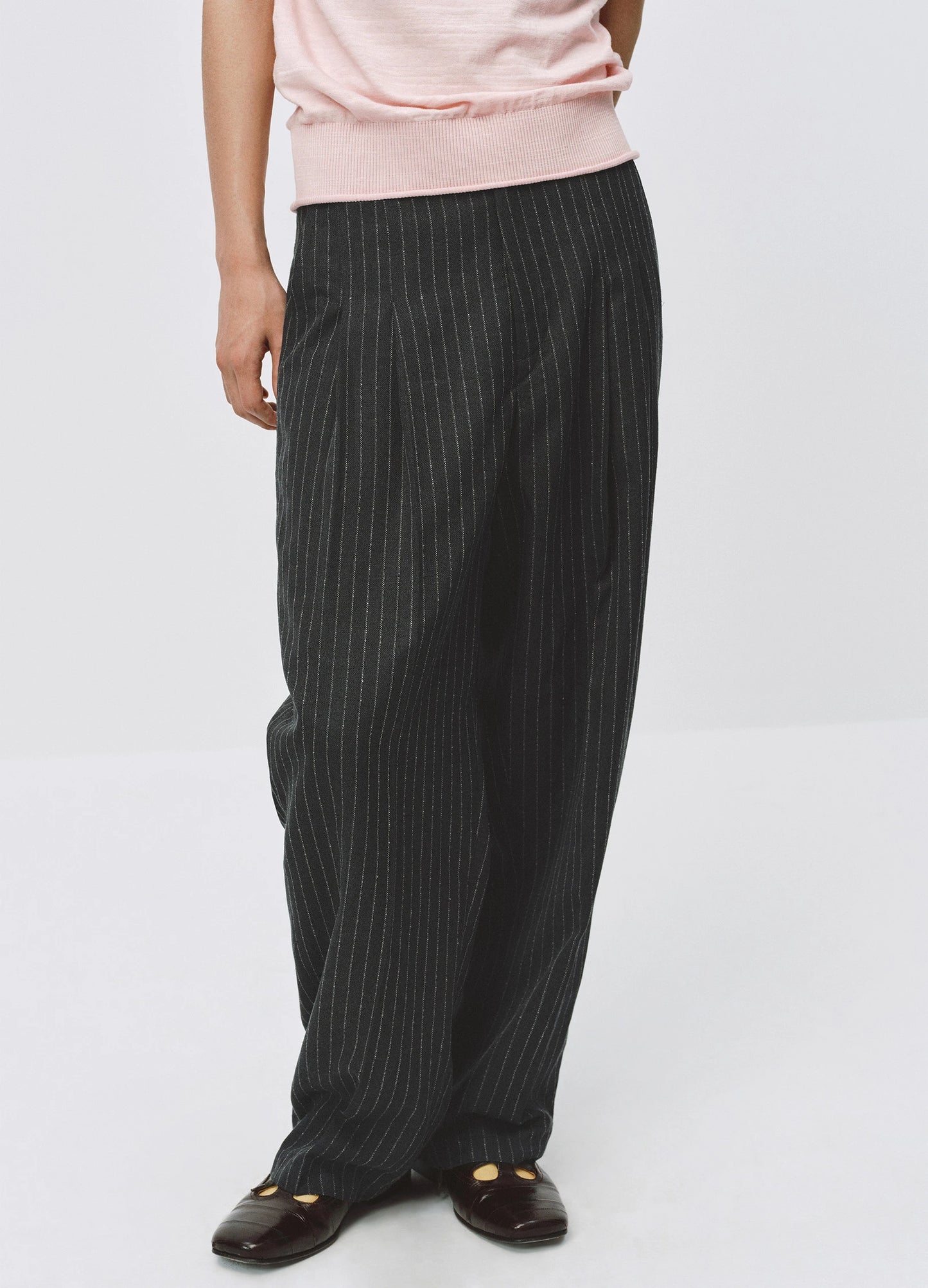 Pinstripe Gurkha Trousers
