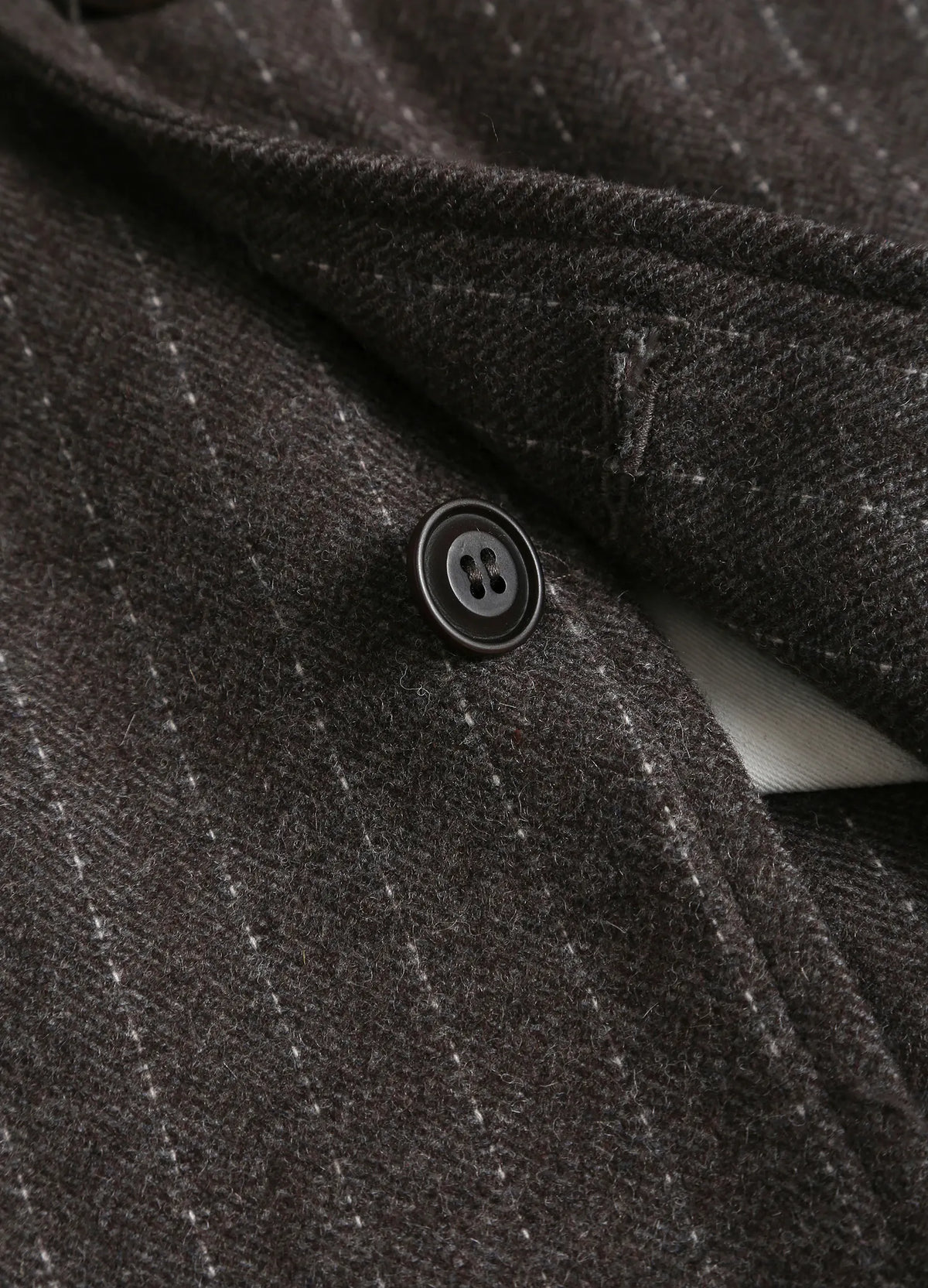 Pinstripe Wool Blazer