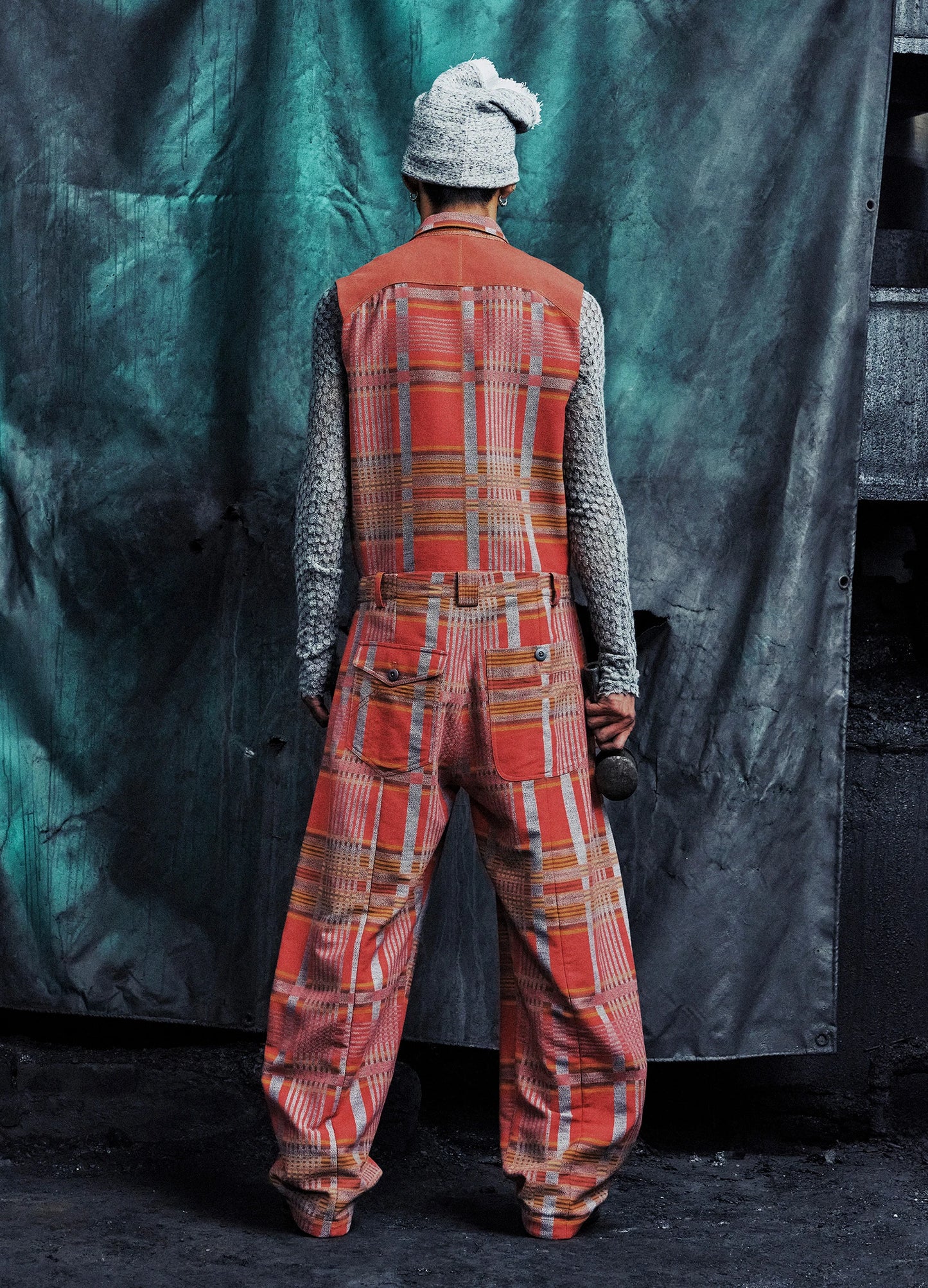 Plaid Jumpsuit