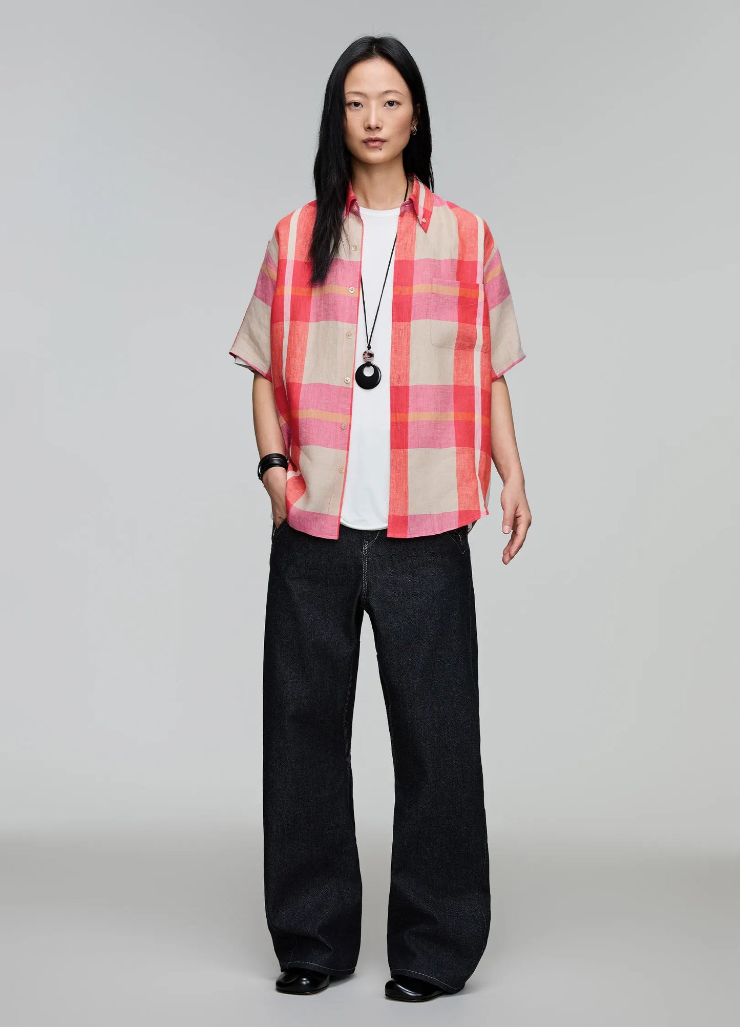 Plaid Loose Shirt