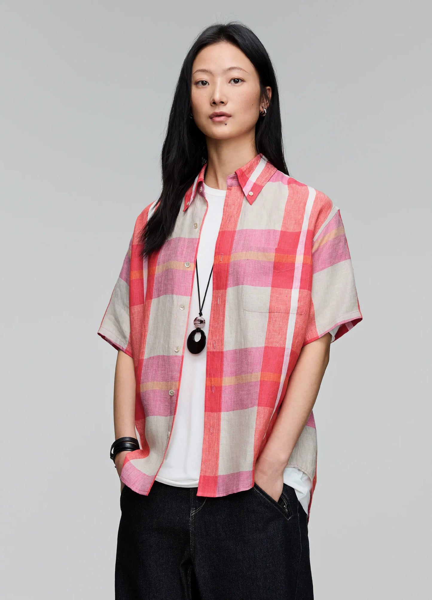 Plaid Loose Shirt