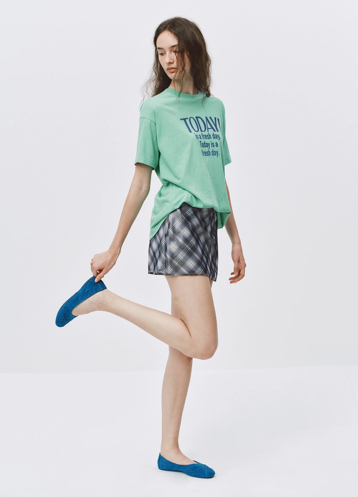 Plaid Mini Skirt