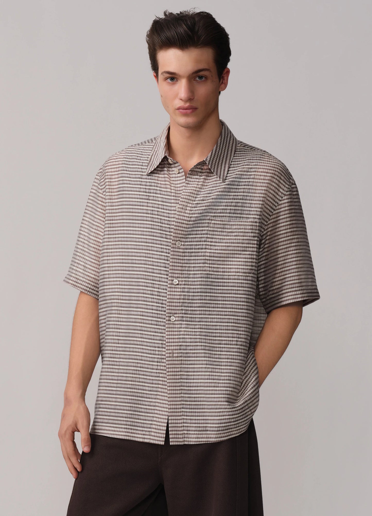 Plaid Pocket Shirt