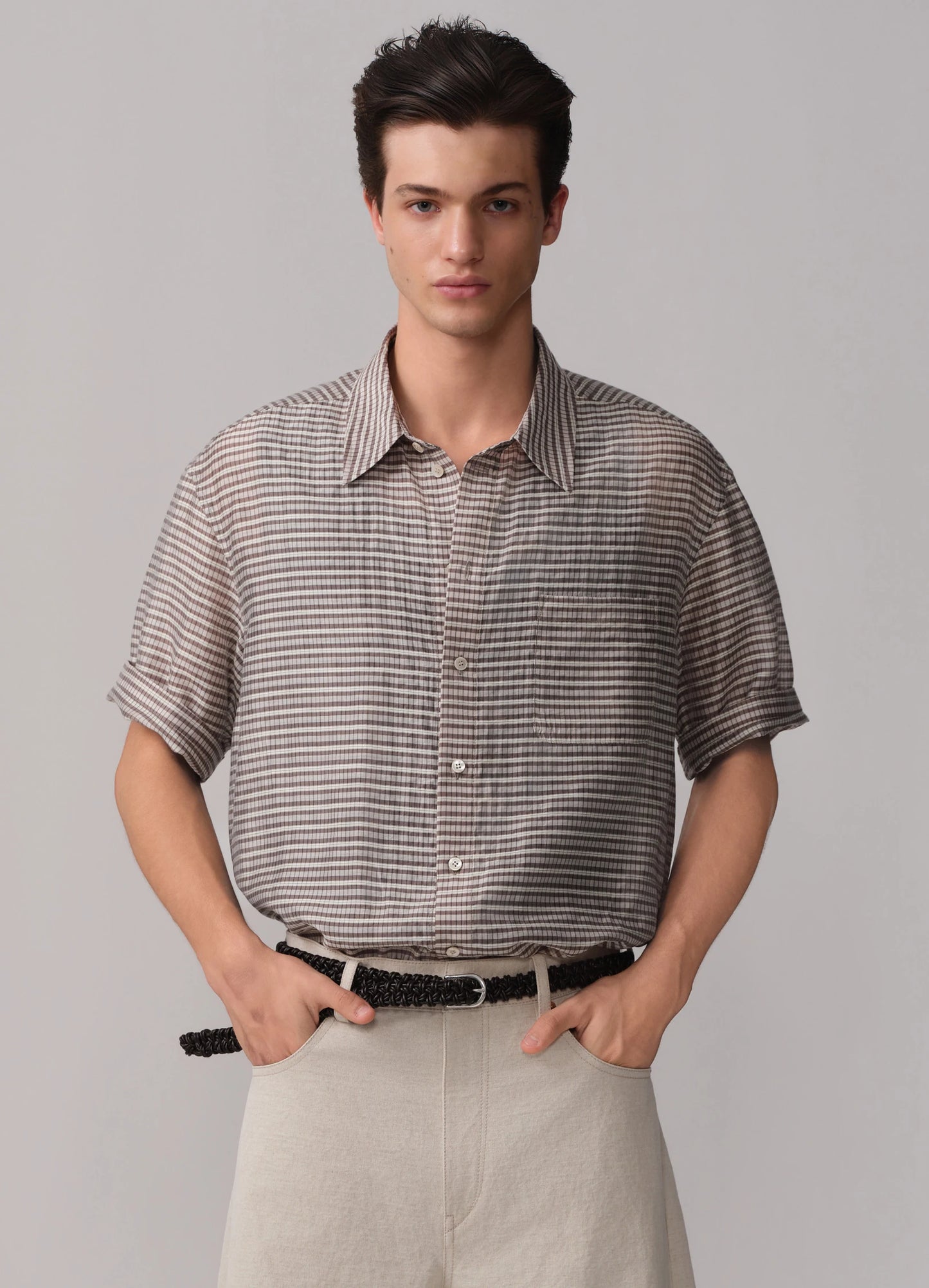 Plaid Pocket Shirt