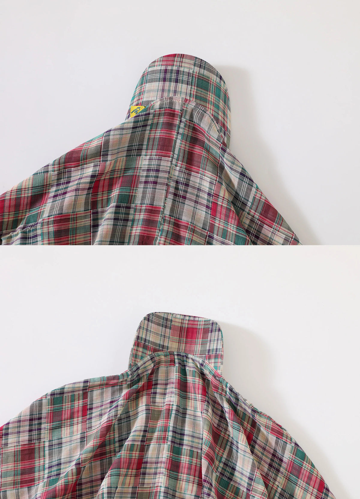 Plaid Scarf Cap