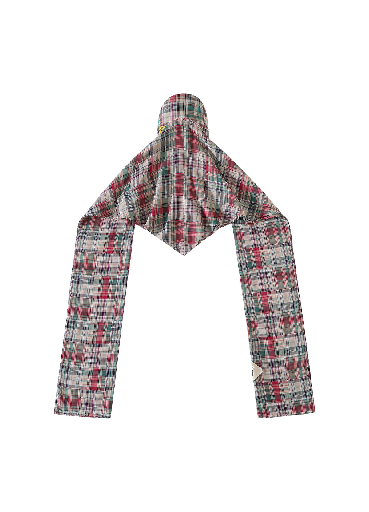Plaid Scarf Cap