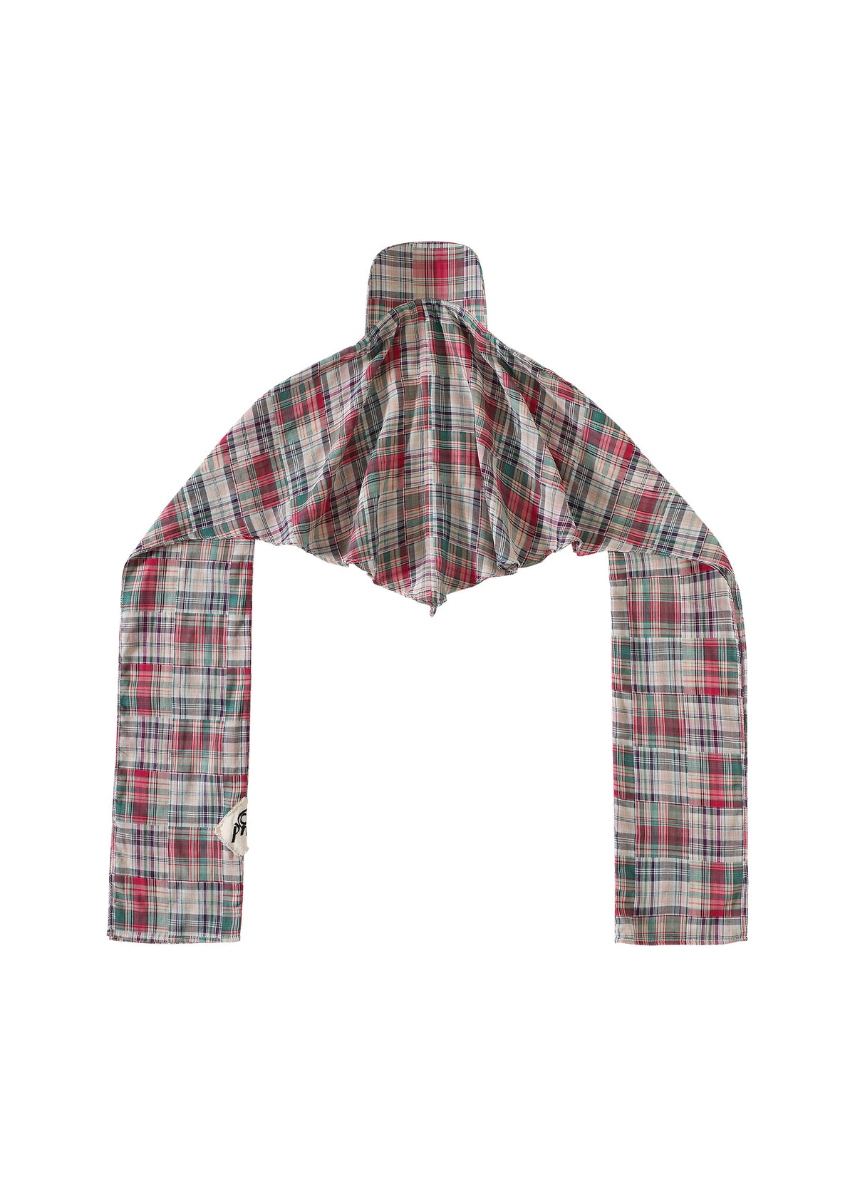 Plaid Scarf Cap