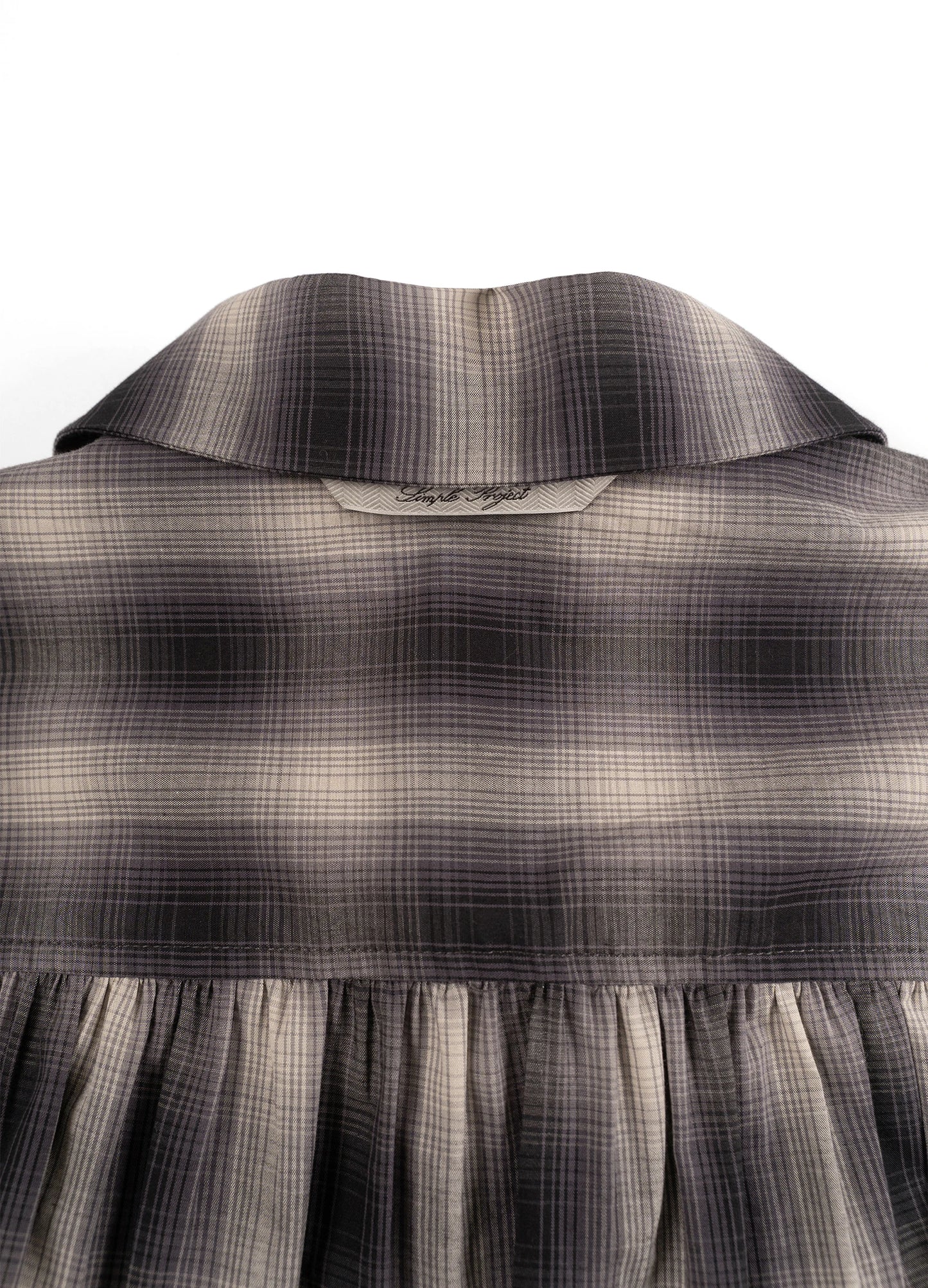 Plaid Shawl Shirt
