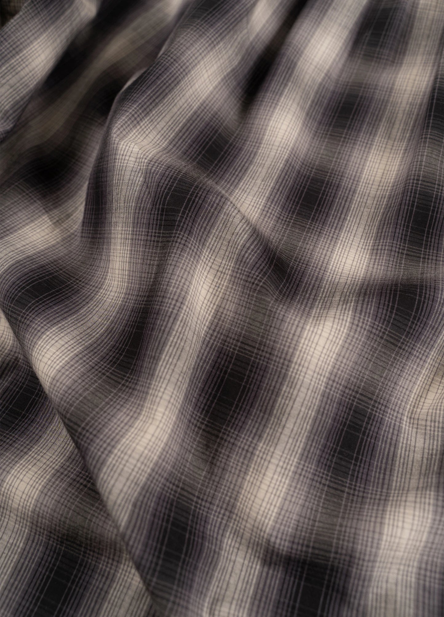 Plaid Shawl Shirt