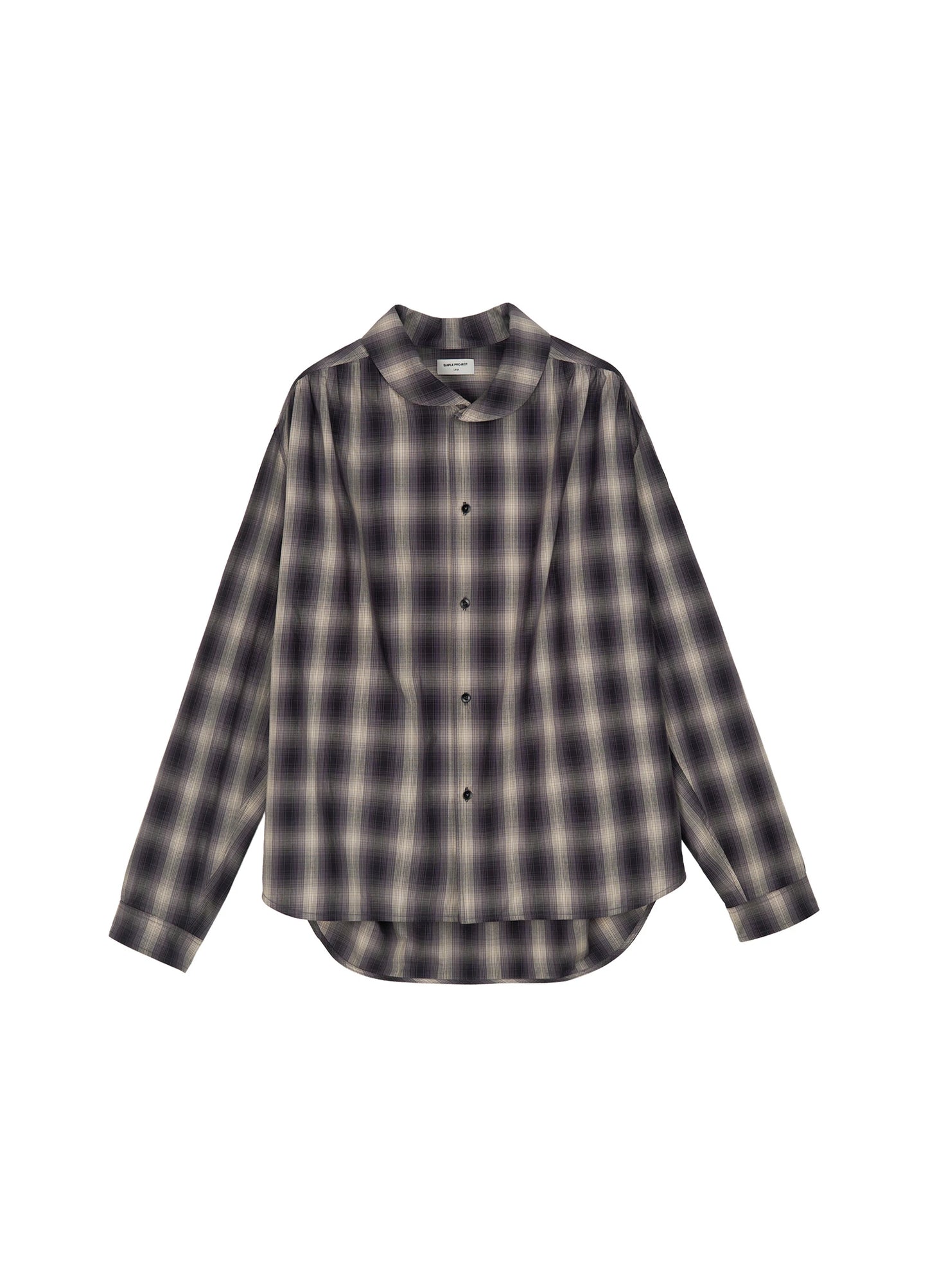 Plaid Shawl Shirt