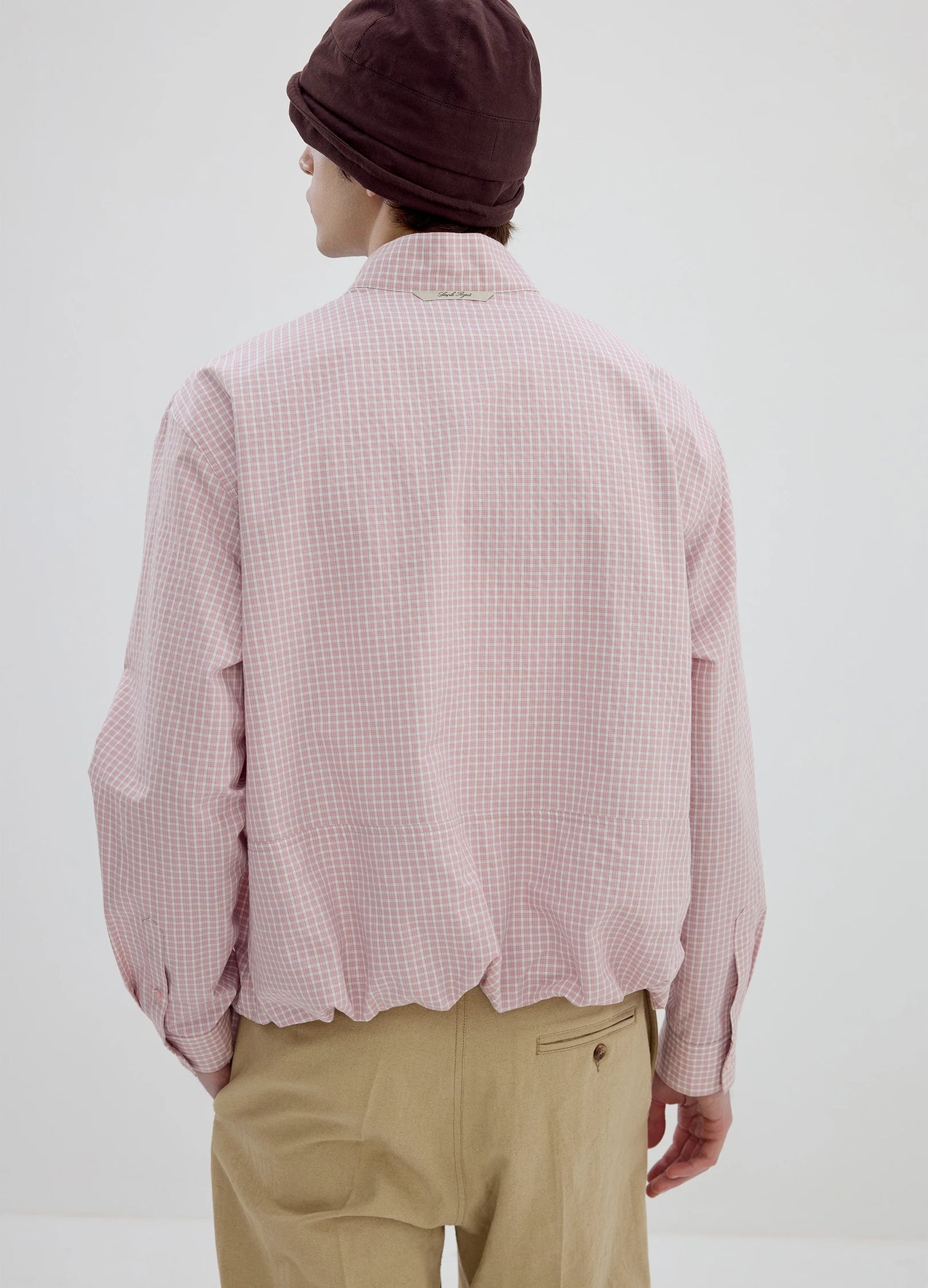 Plaid Structured Shirt