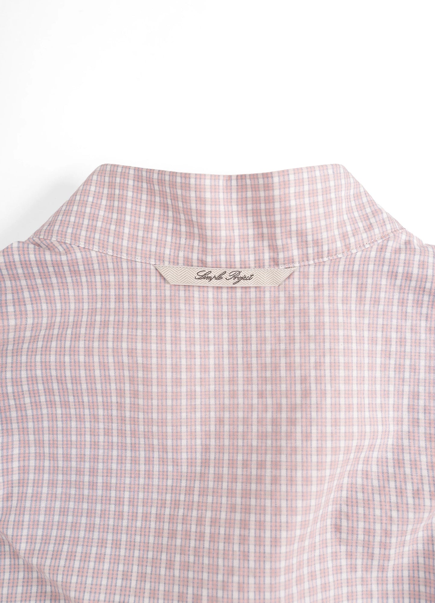 Plaid Structured Shirt