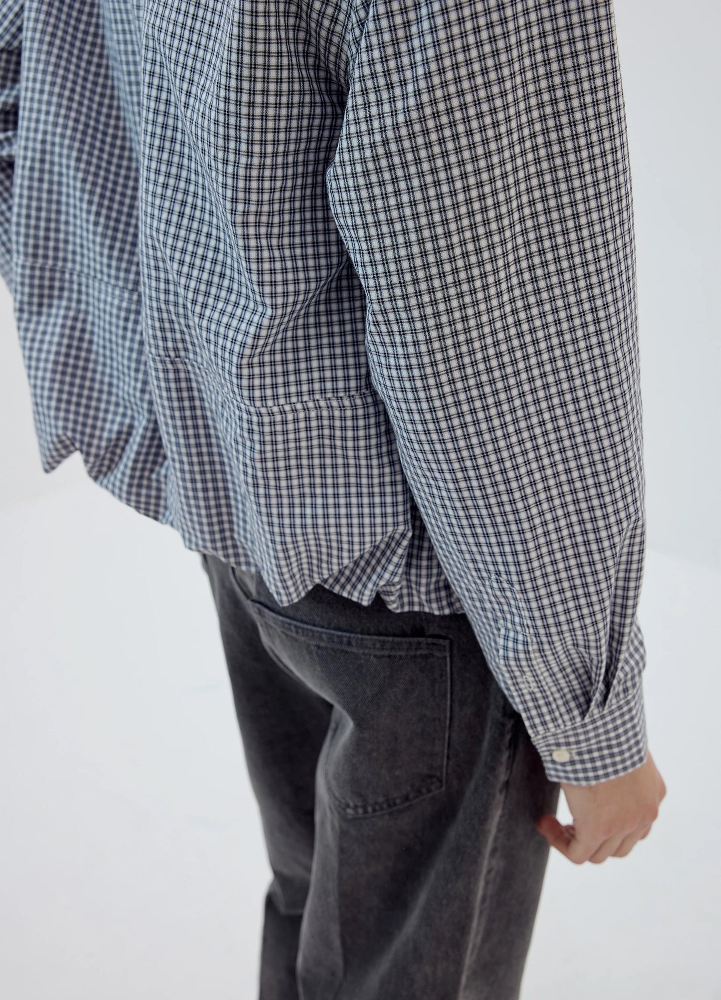 Plaid Structured Shirt