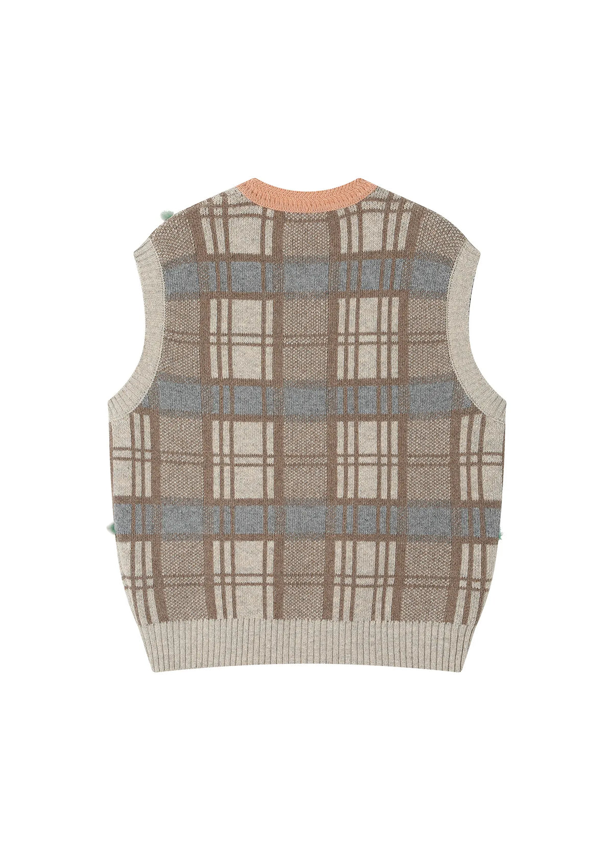 Plaid Sweater Vest