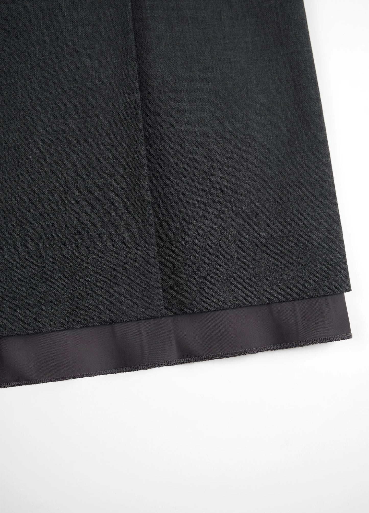 Pleated Belt Skirt