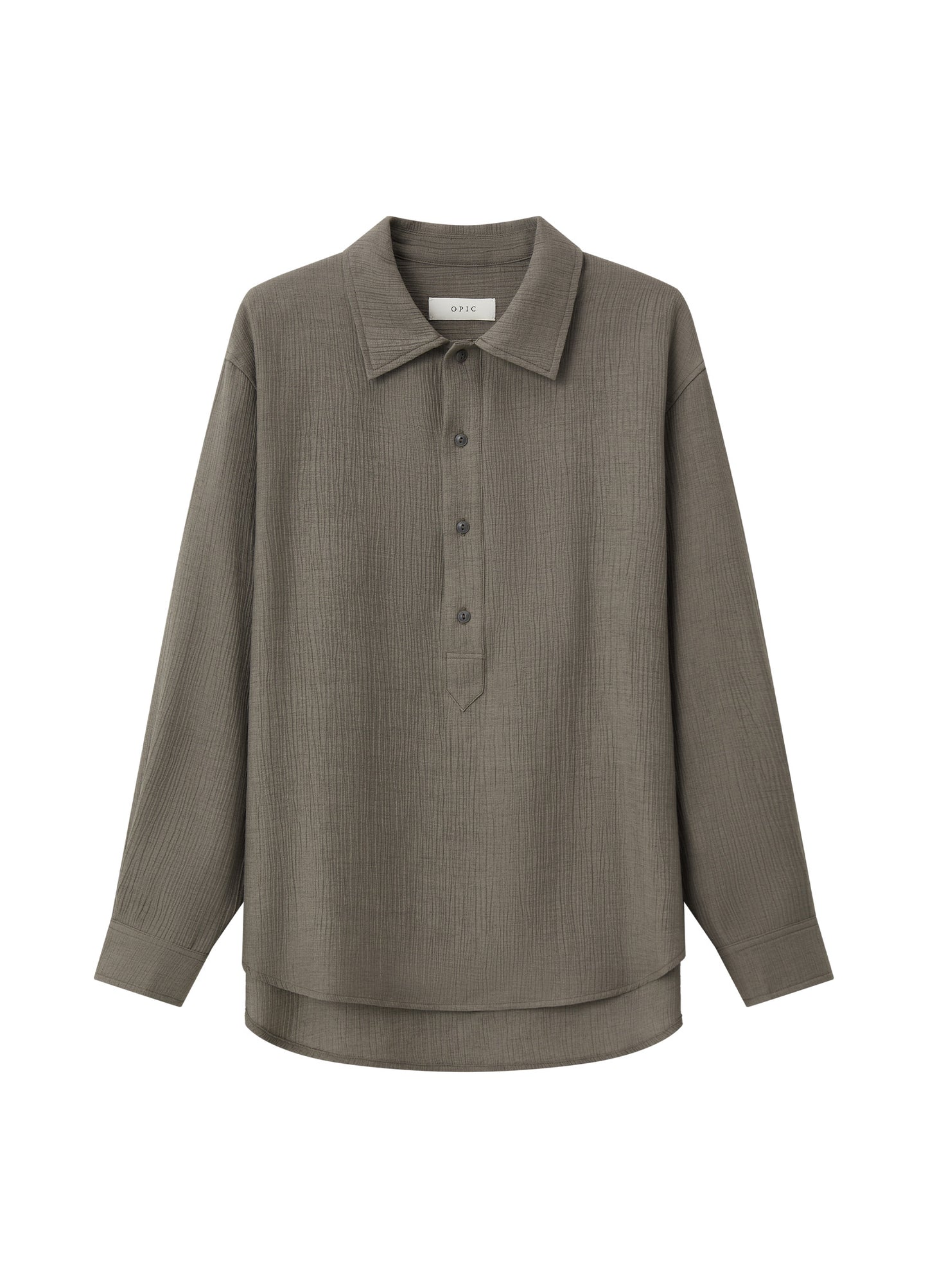 Pleated Casual Shirt