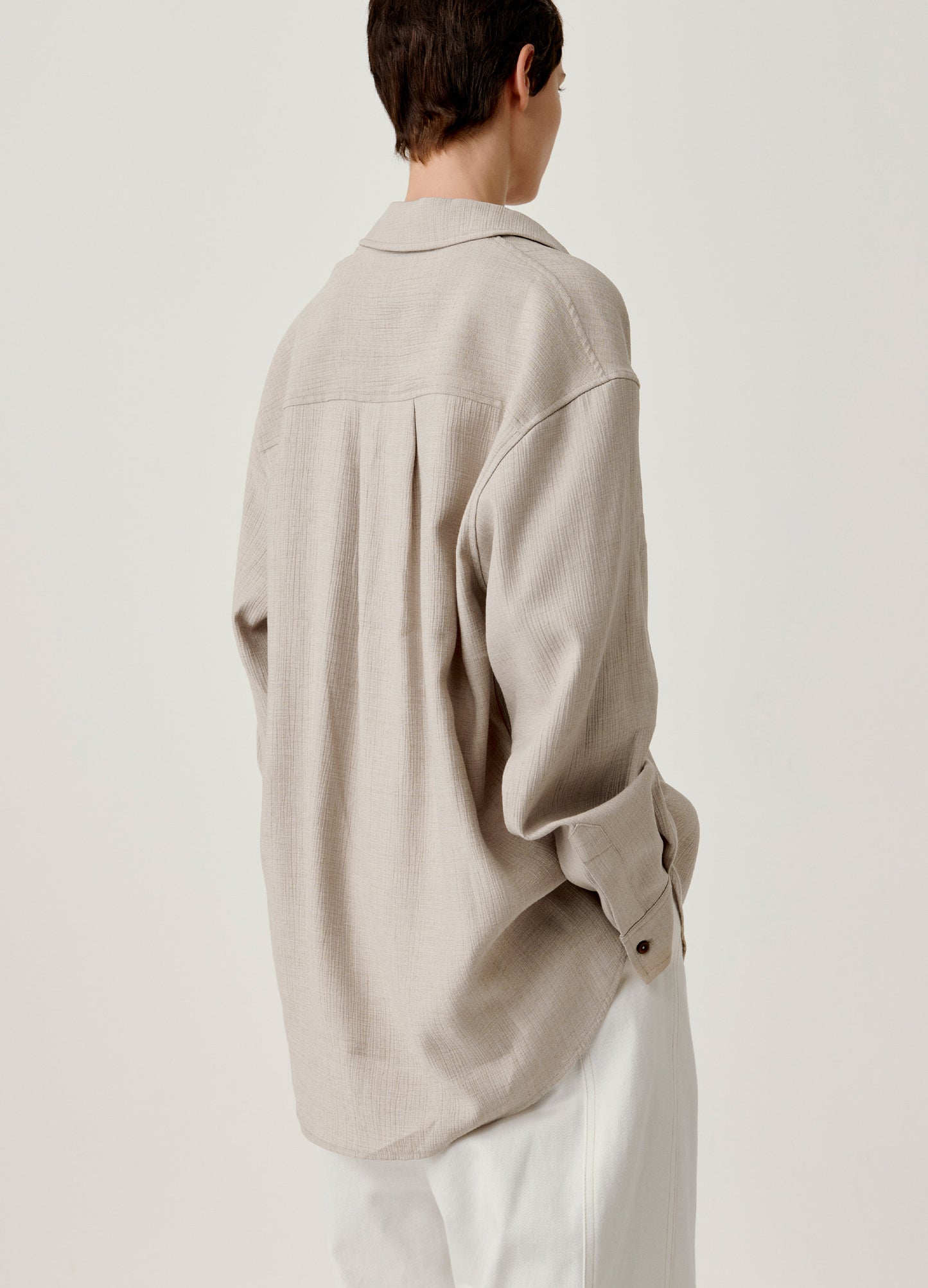 Pleated Casual Shirt